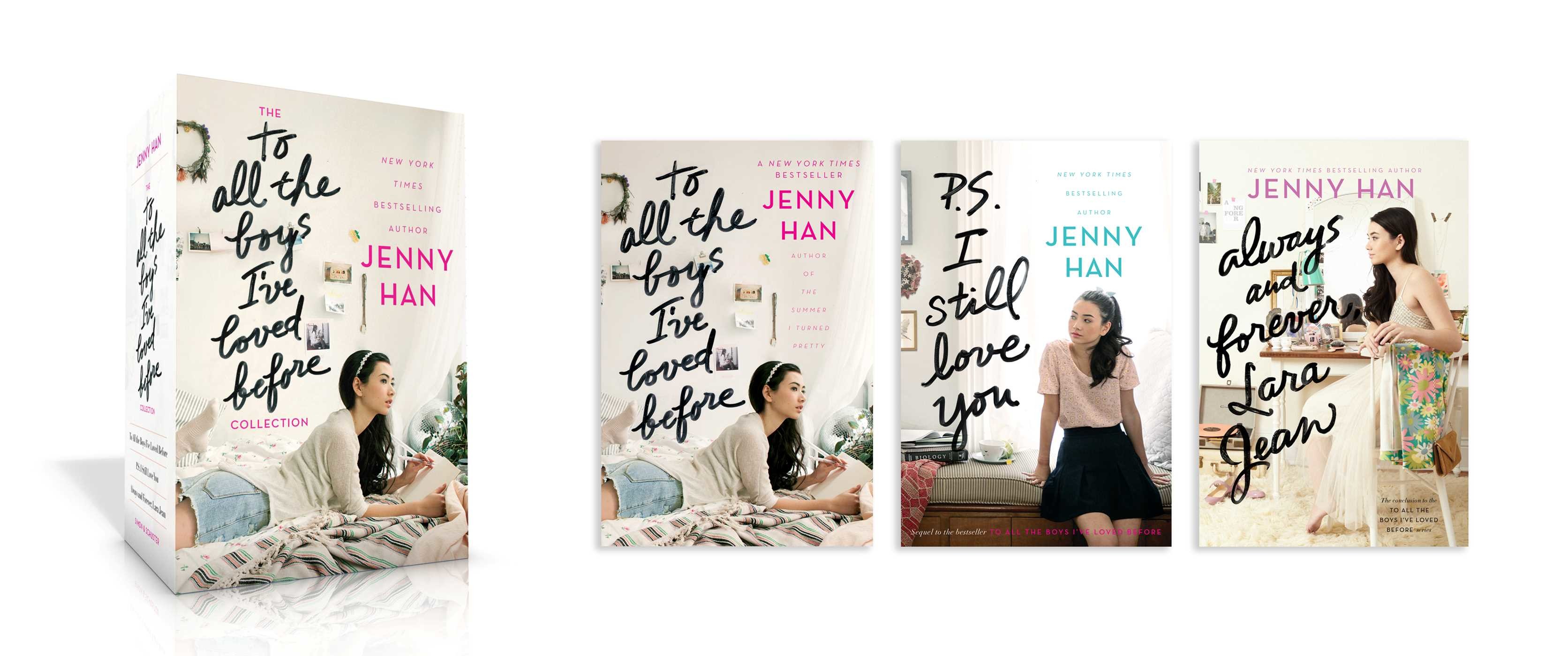 Résultat de recherche d'images pour "to all the boys i've loved before trilogy jenny han"