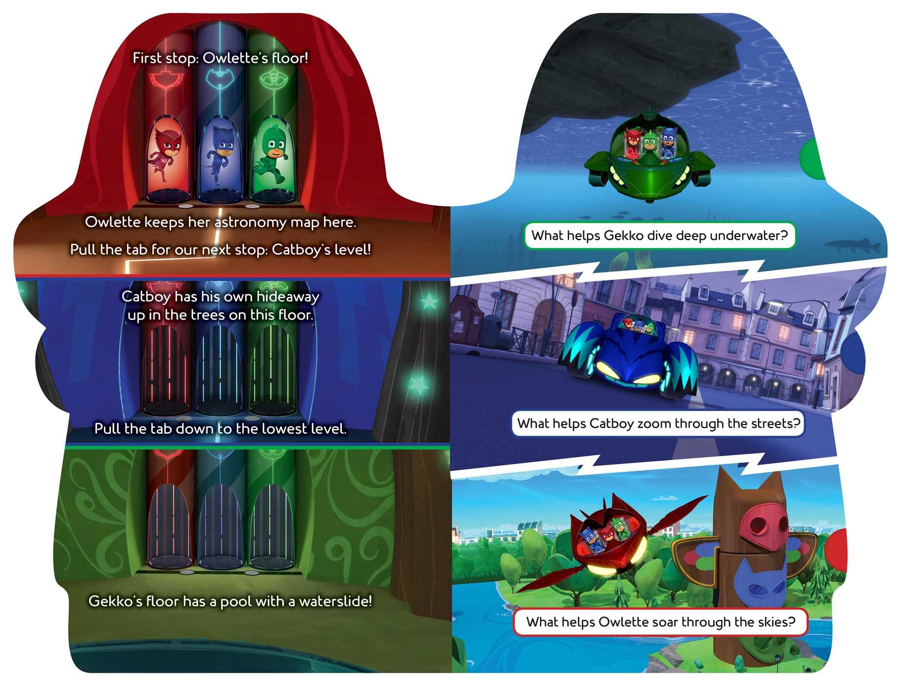 PJ Masks Save Headquarters! | Book by Daphne Pendergrass, Style Guide ...