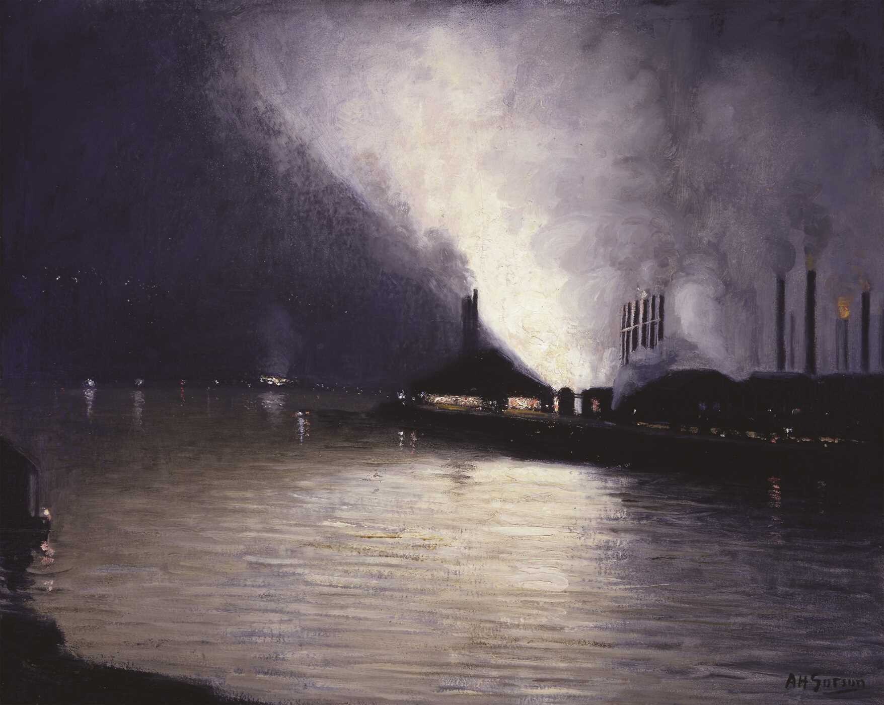 Fire in the Night Sky