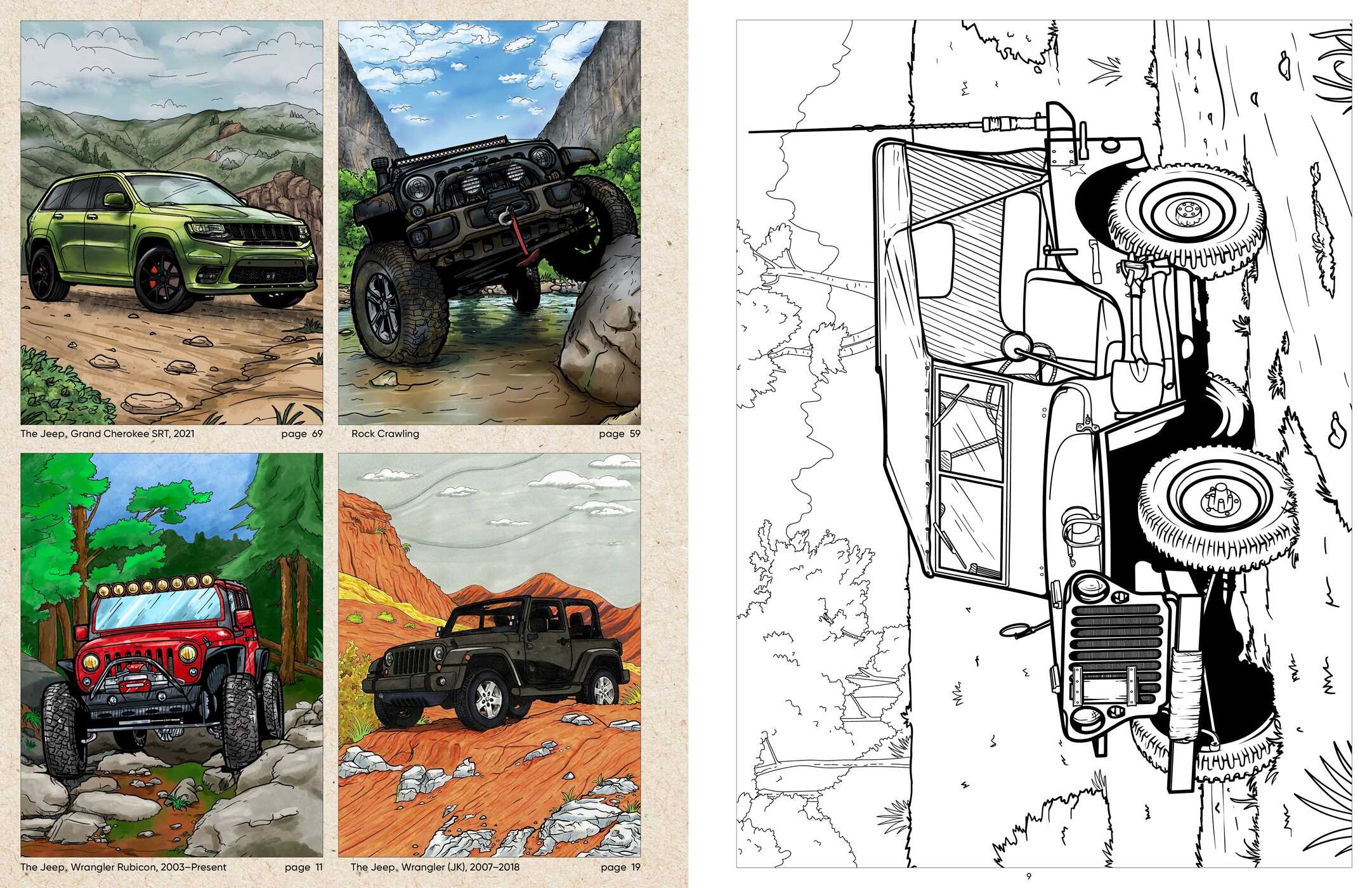 Amazing Adventures Jeep® Coloring & Activity Book