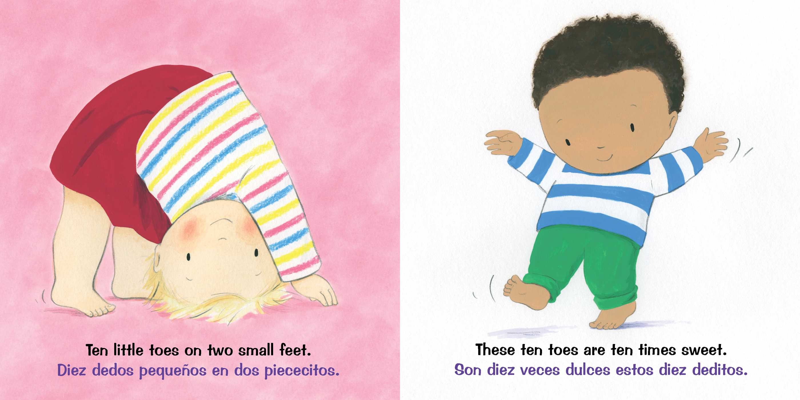 Ten Little Toes, Two Small Feet/Diez deditos de los pies, dos piececitos