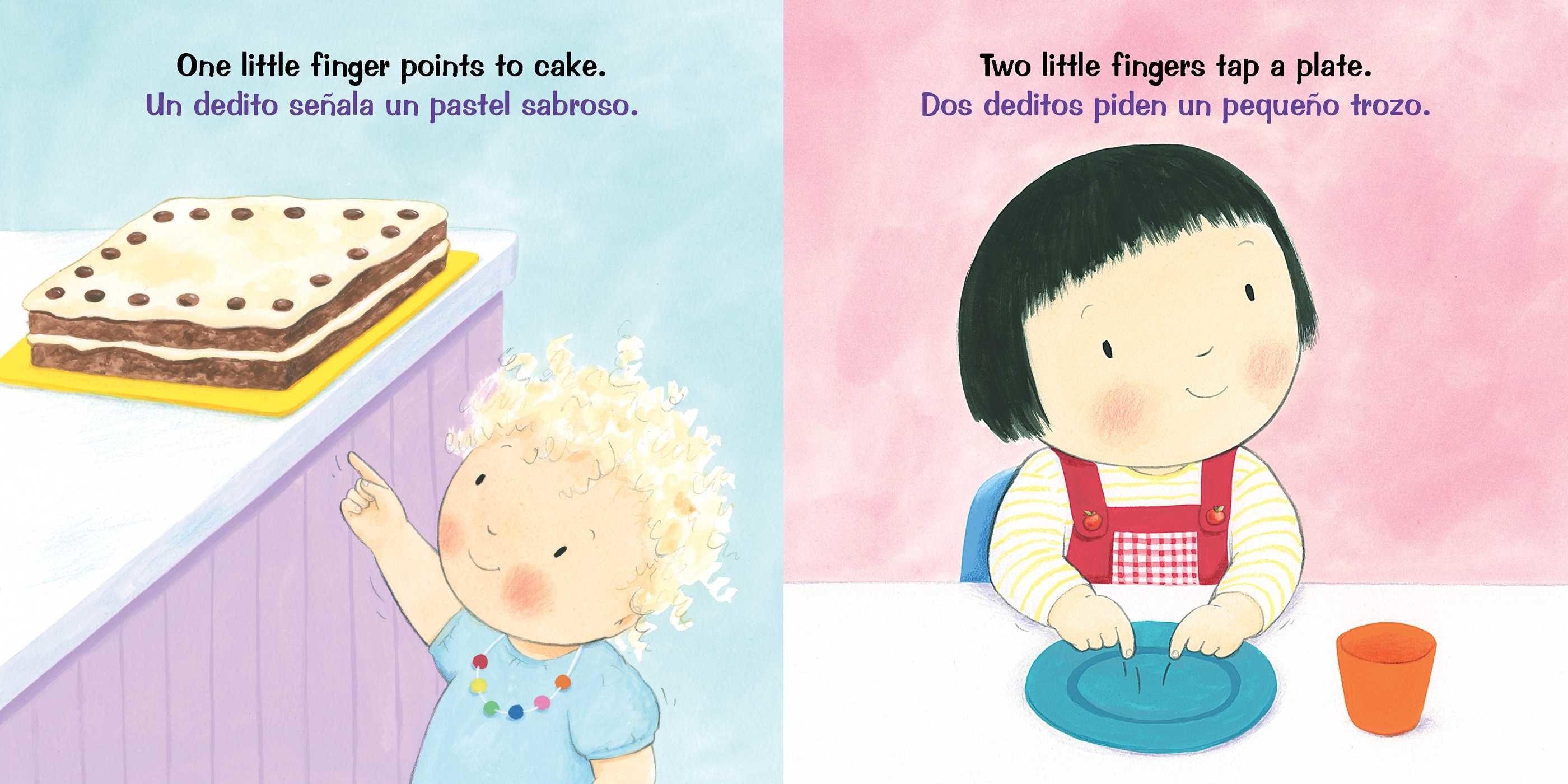 Ten Little Fingers, Two Small Hands/Diez deditos, dos manita