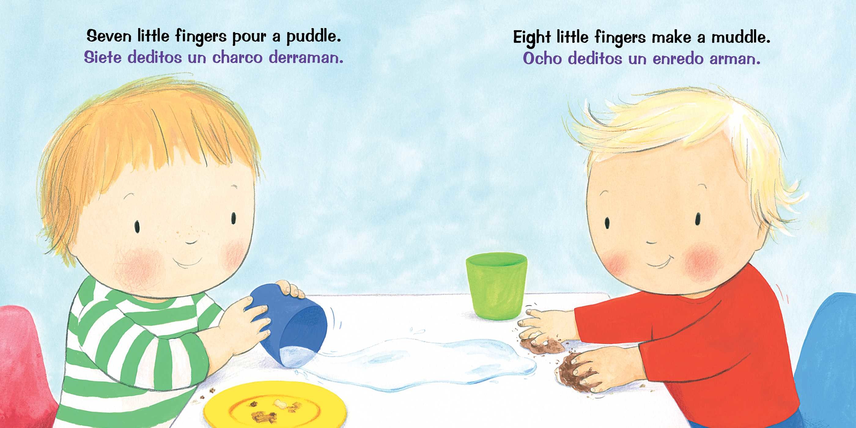 Ten Little Fingers, Two Small Hands/Diez deditos, dos manita