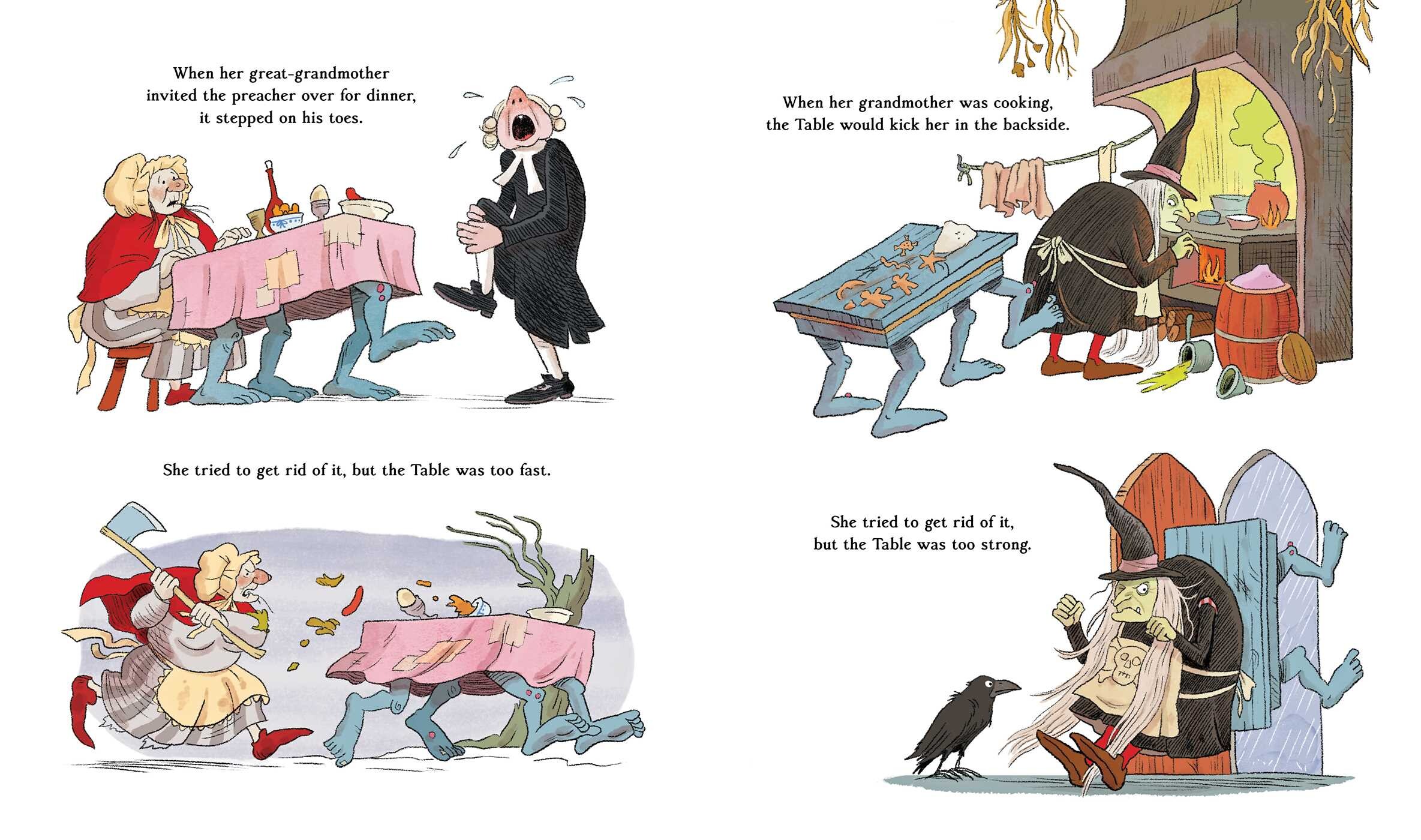 Witch's Table (A Funny, Magical Picture Book for Kids)