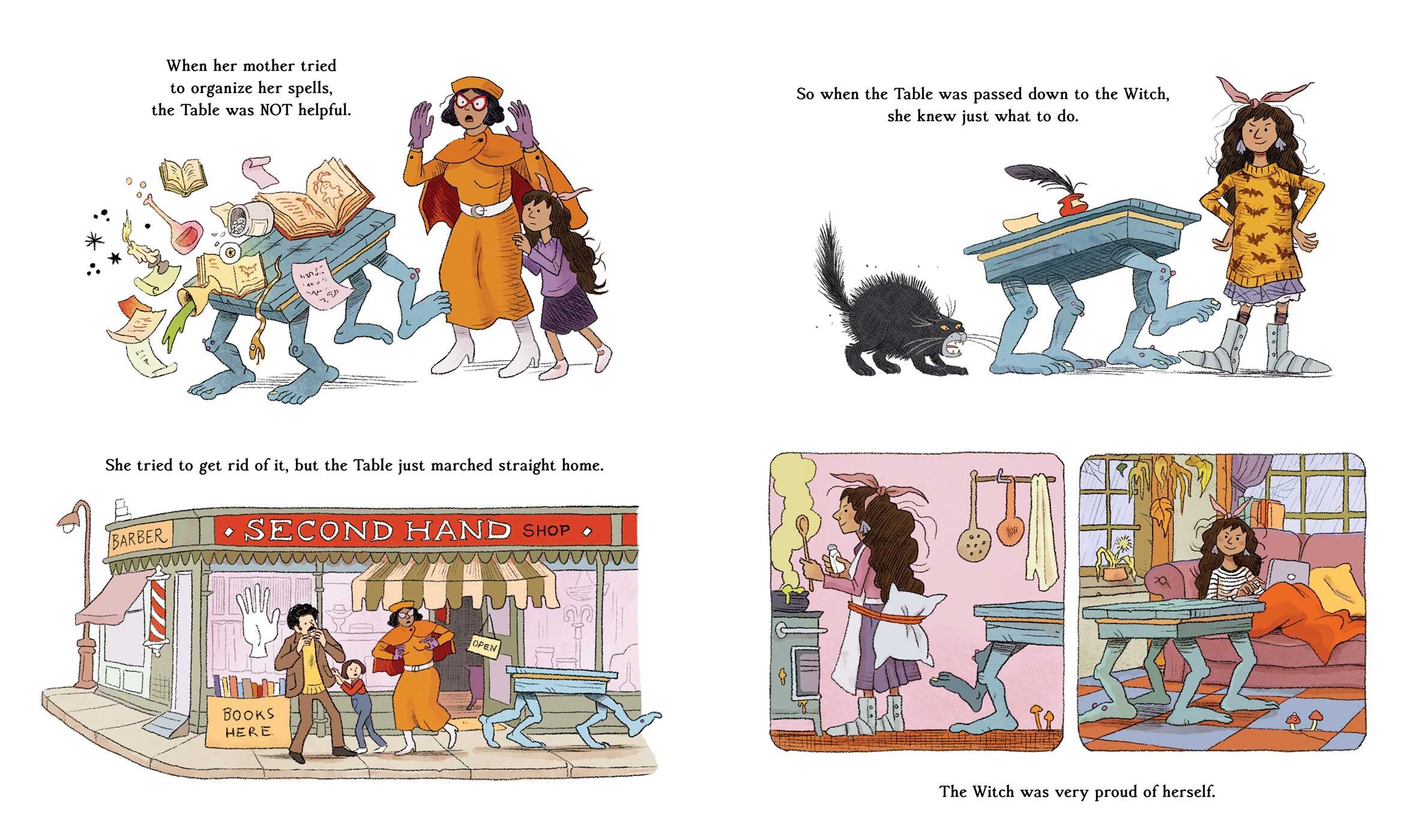 Witch's Table (A Funny, Magical Picture Book for Kids)