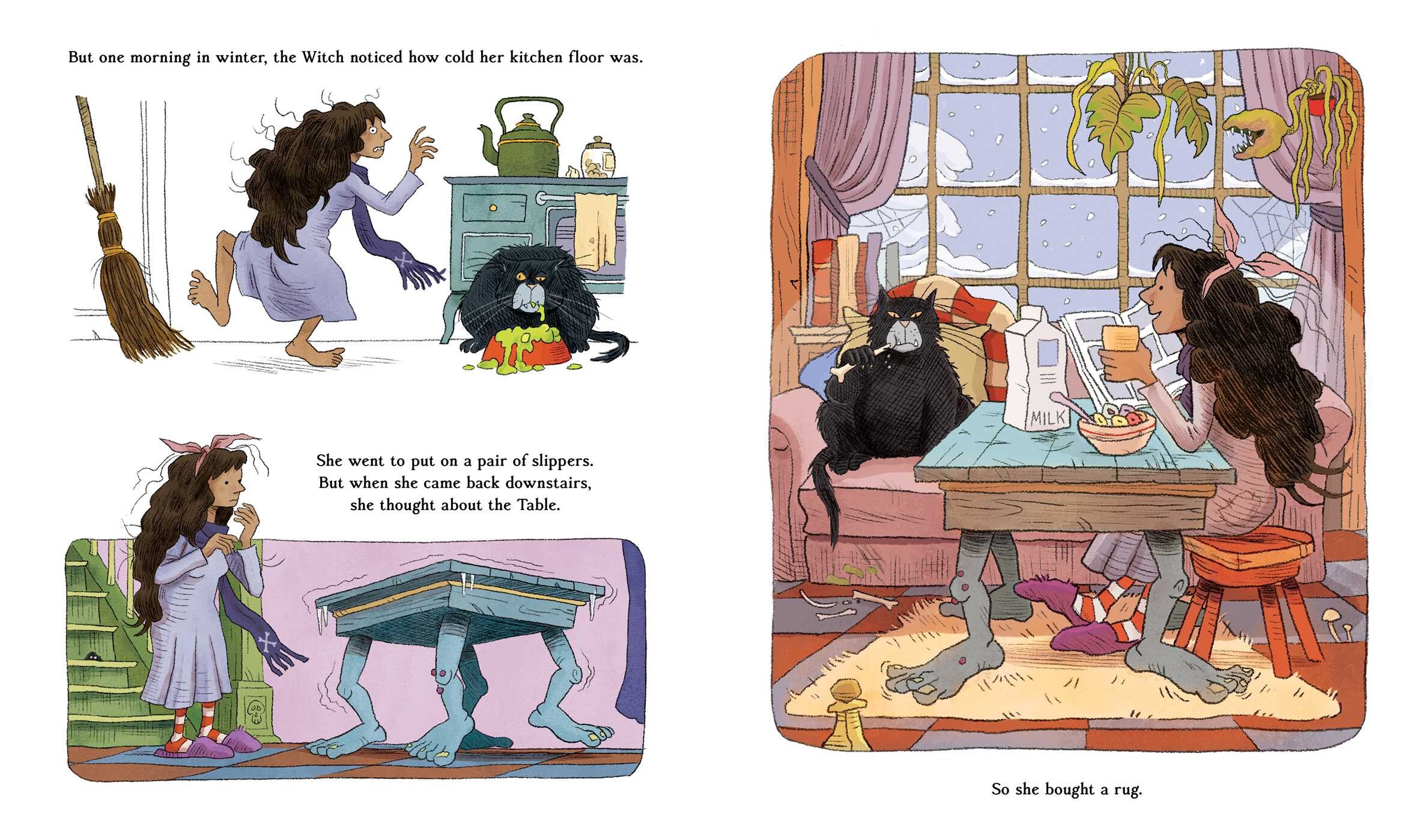 Witch's Table (A Funny, Magical Picture Book for Kids)