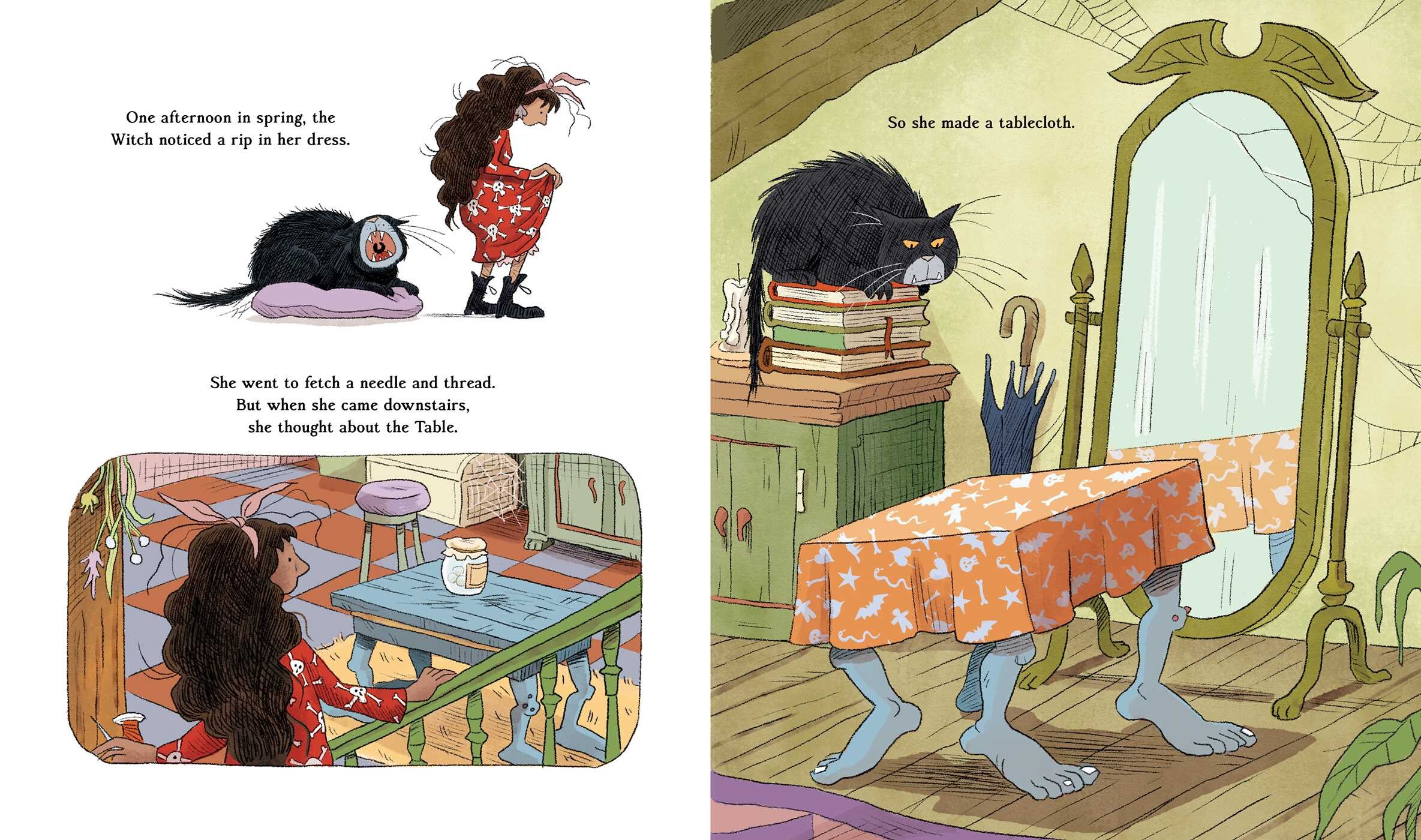 Witch's Table (A Funny, Magical Picture Book for Kids)