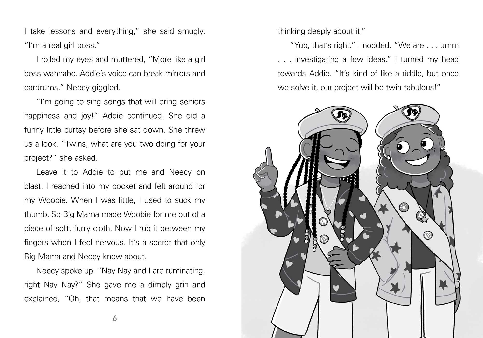 Neecy and Nay Nay and the Glitter Girls (Neecy and Nay Nay #2) (A Little Bee Books Chapter Book Series)