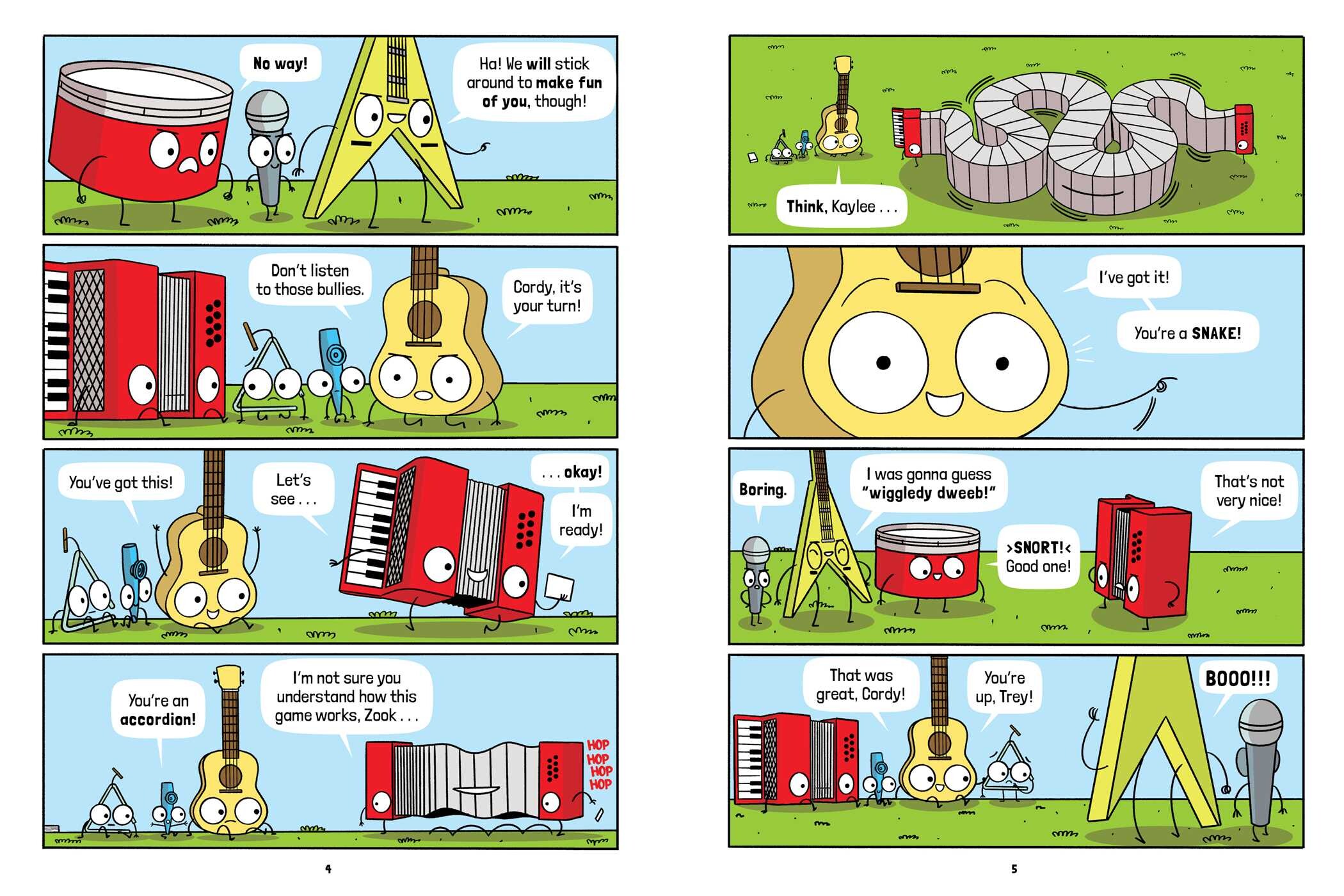 Band Camp! 3: In the Spotlight (Band Camp! #3)(A Little Bee Graphic Novel Series for Kids)