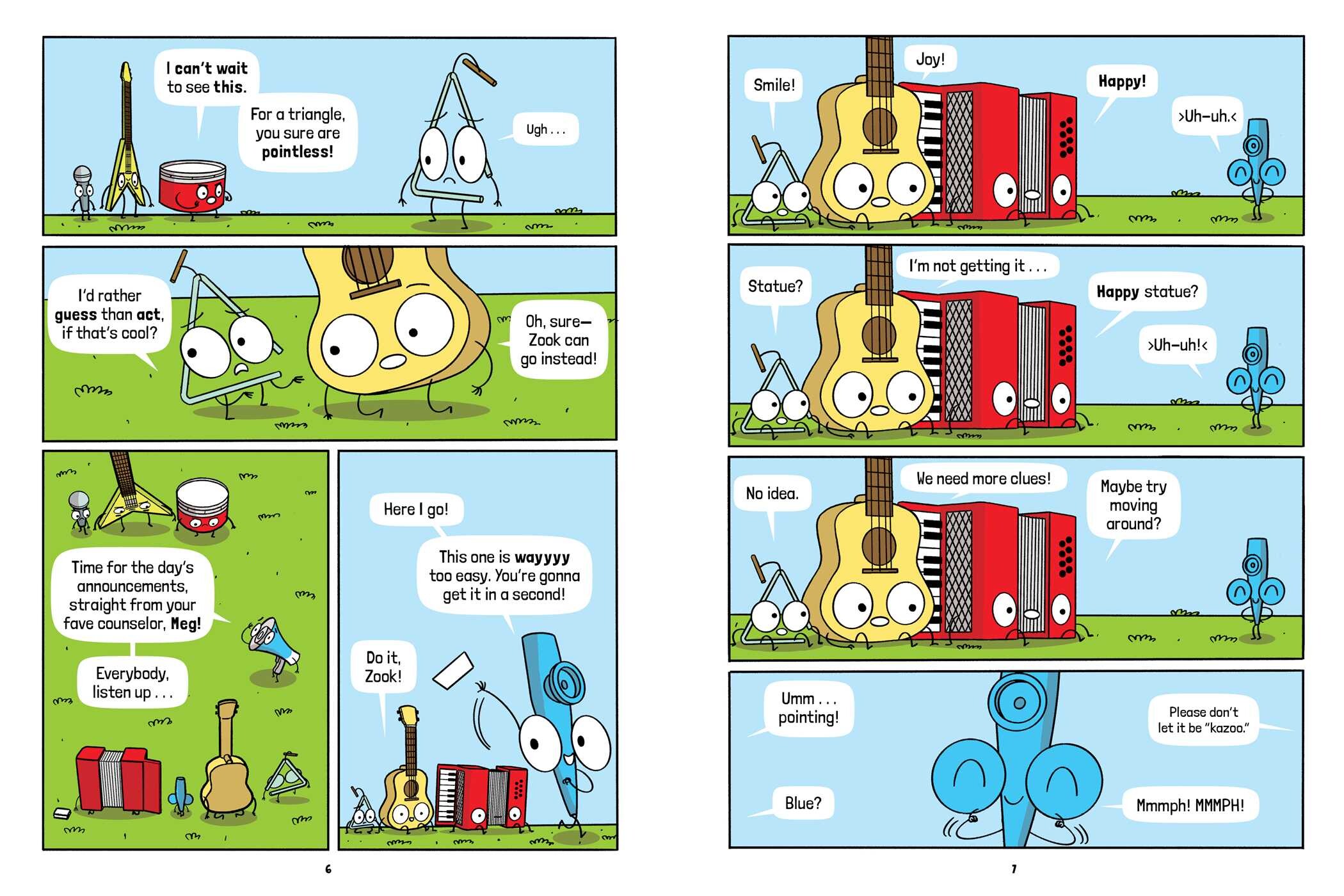 Band Camp! 3: In the Spotlight (Band Camp! #3)(A Little Bee Graphic Novel Series for Kids)