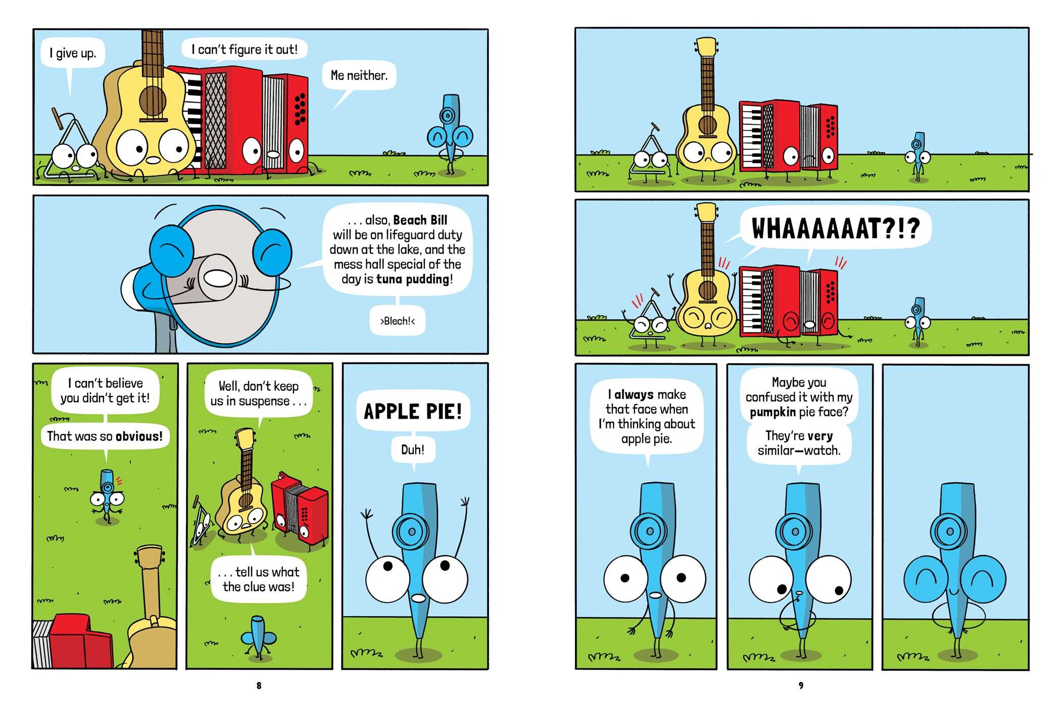 Band Camp! 3: In the Spotlight (Band Camp! #3)(A Little Bee Graphic Novel Series for Kids)