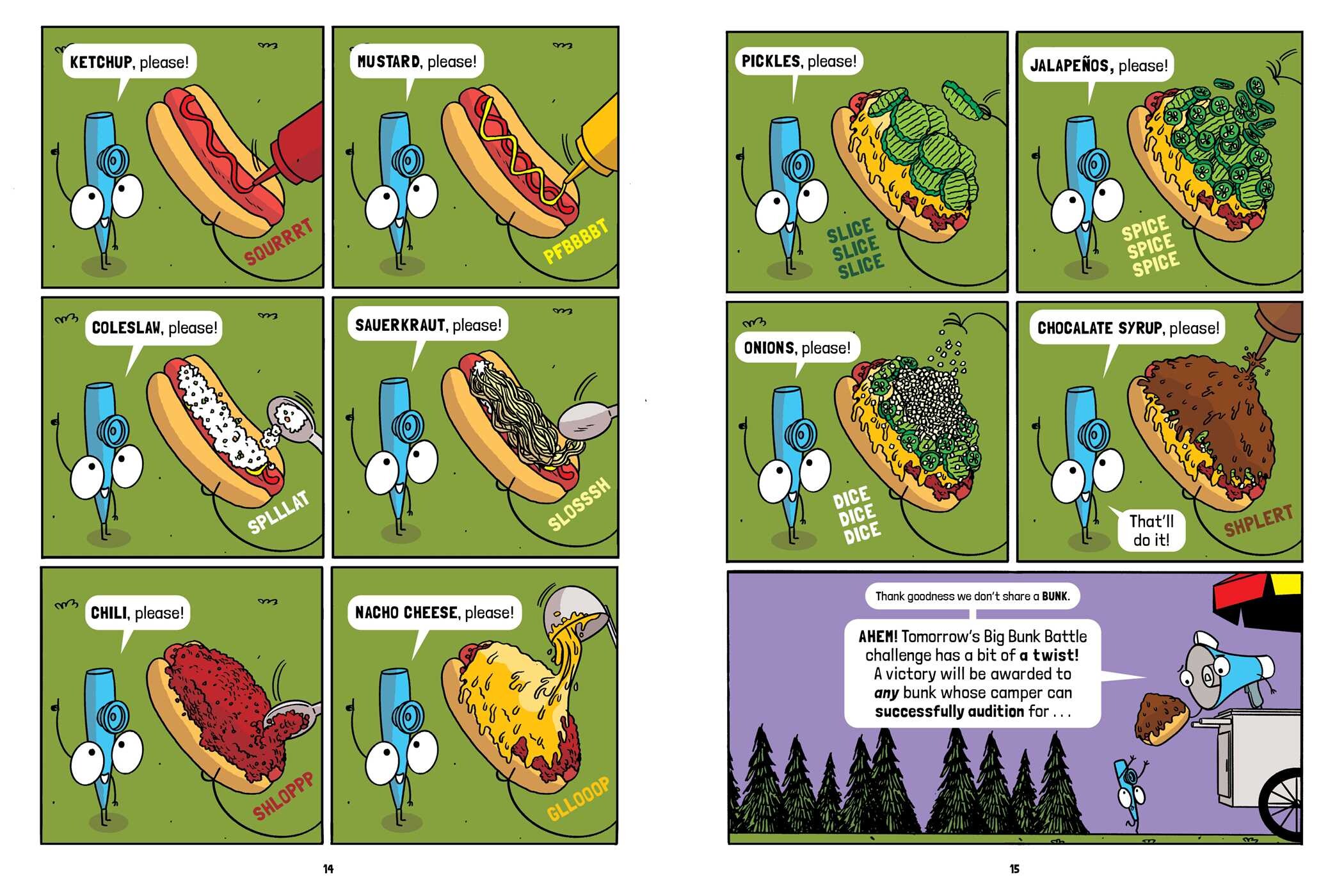 Band Camp! 4: The Big Audition (Band Camp! #4)(A Little Bee Graphic Novel Series for Kids)