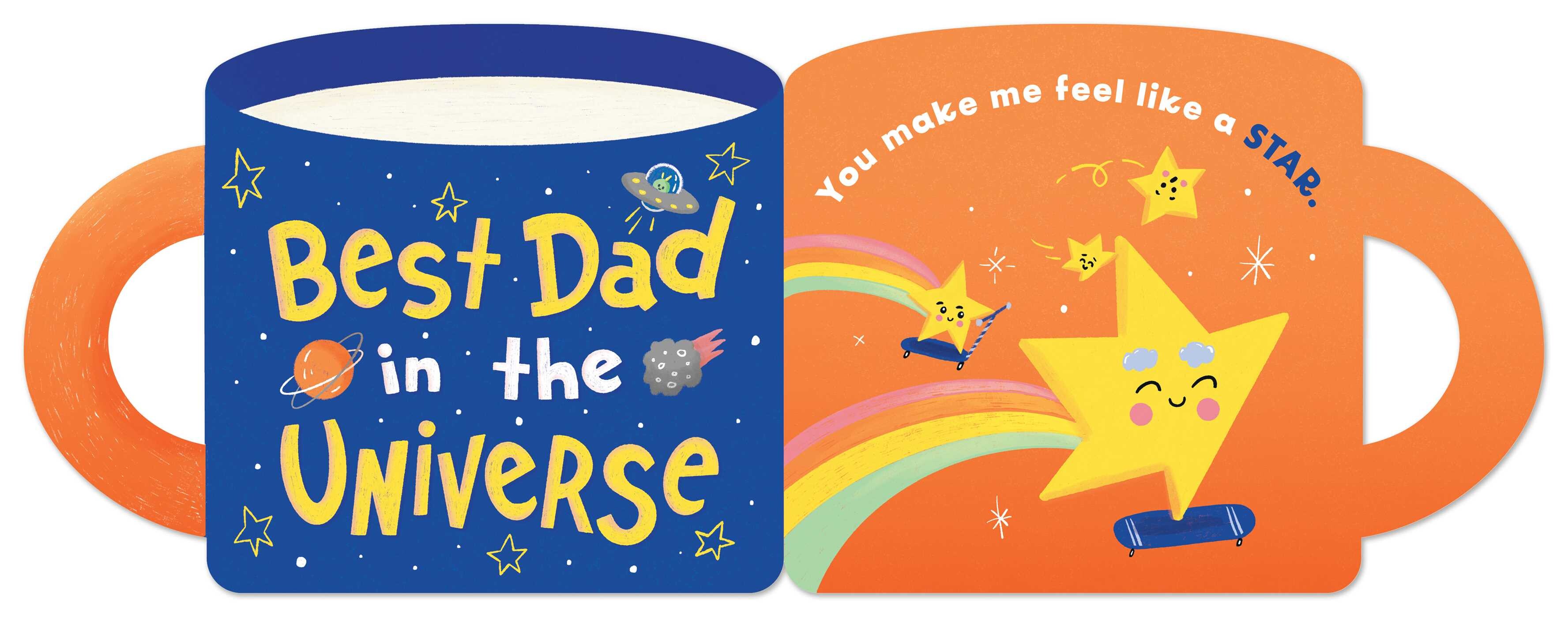 #1 Dad (A Mugs & Kisses Father's Day Shaped Board Book for Toddlers)