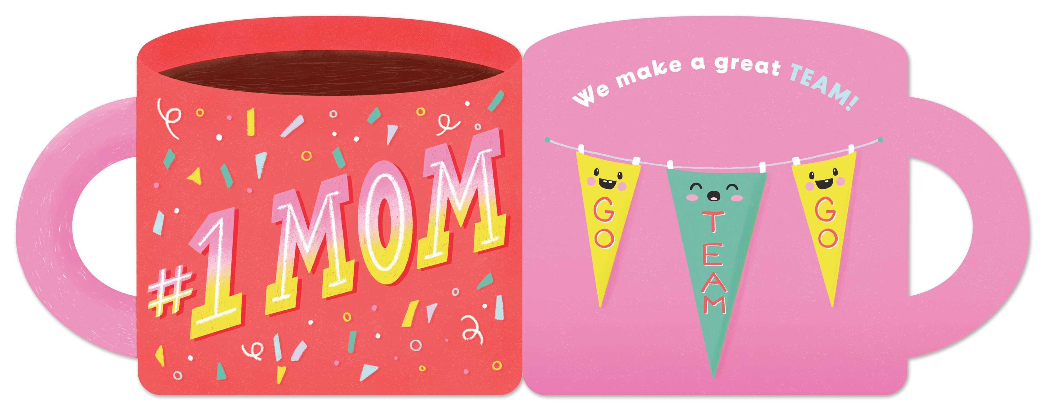 World's Best Mom (A Mugs & Kisses Mother's Day Shaped Board Book for Toddlers)