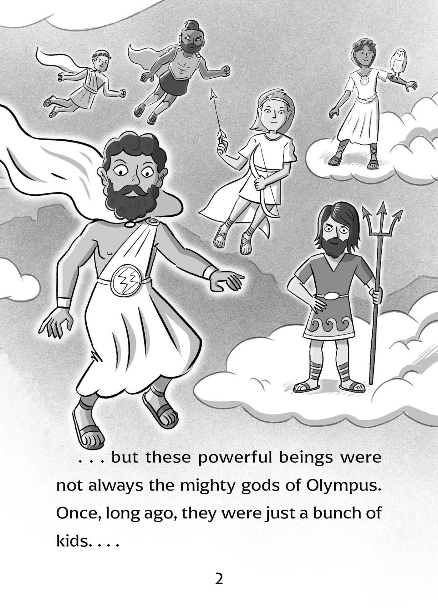 Little Olympians: 4 books in 1! (A Chapter Book Series about Little Greek Gods)