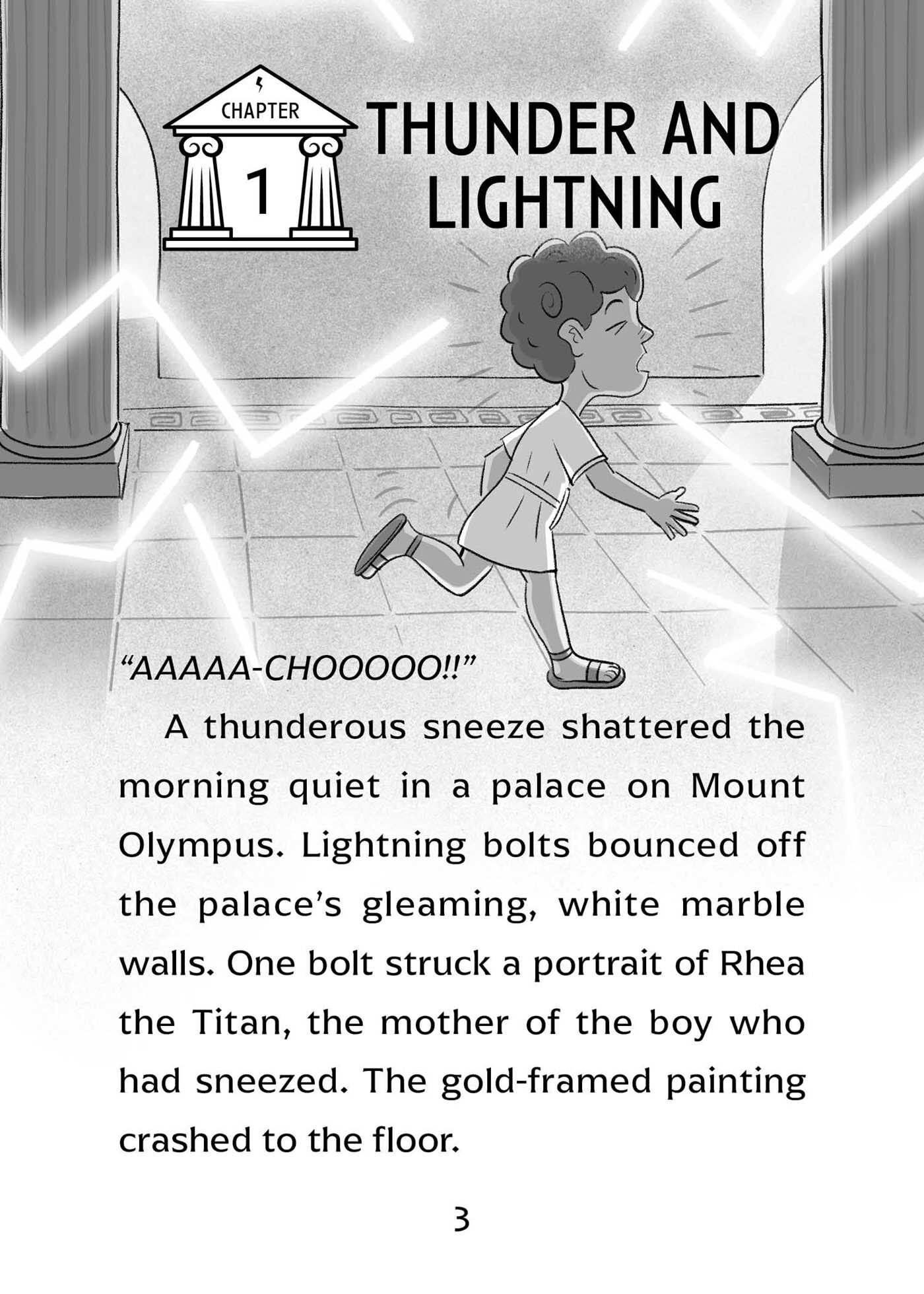 Little Olympians: 4 books in 1! (A Chapter Book Series about Little Greek Gods)