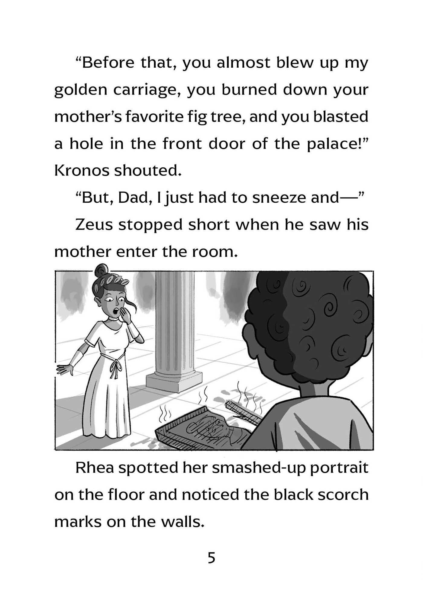 Little Olympians: 4 books in 1! (A Chapter Book Series about Little Greek Gods)