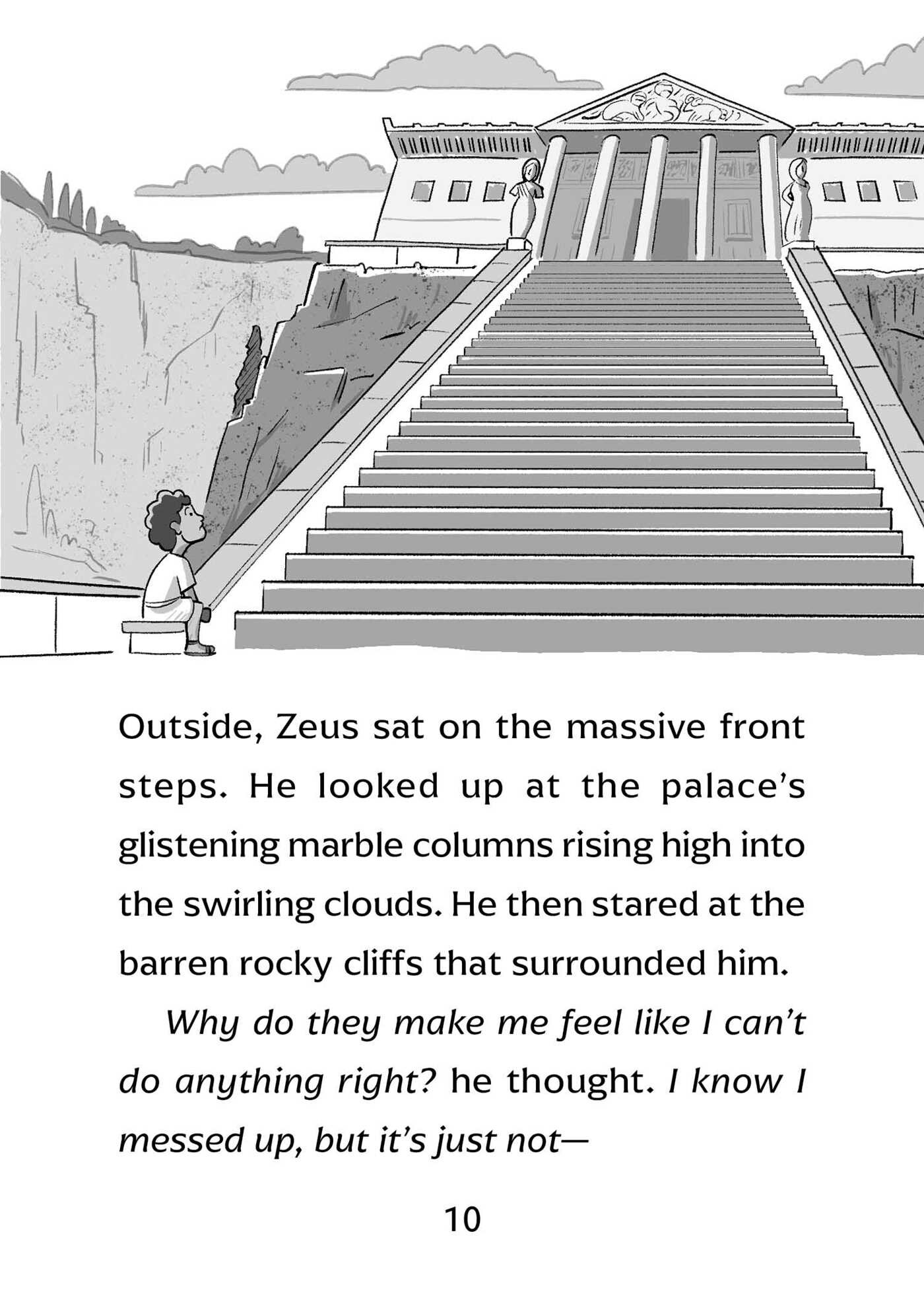 Little Olympians: 4 books in 1! (A Chapter Book Series about Little Greek Gods)