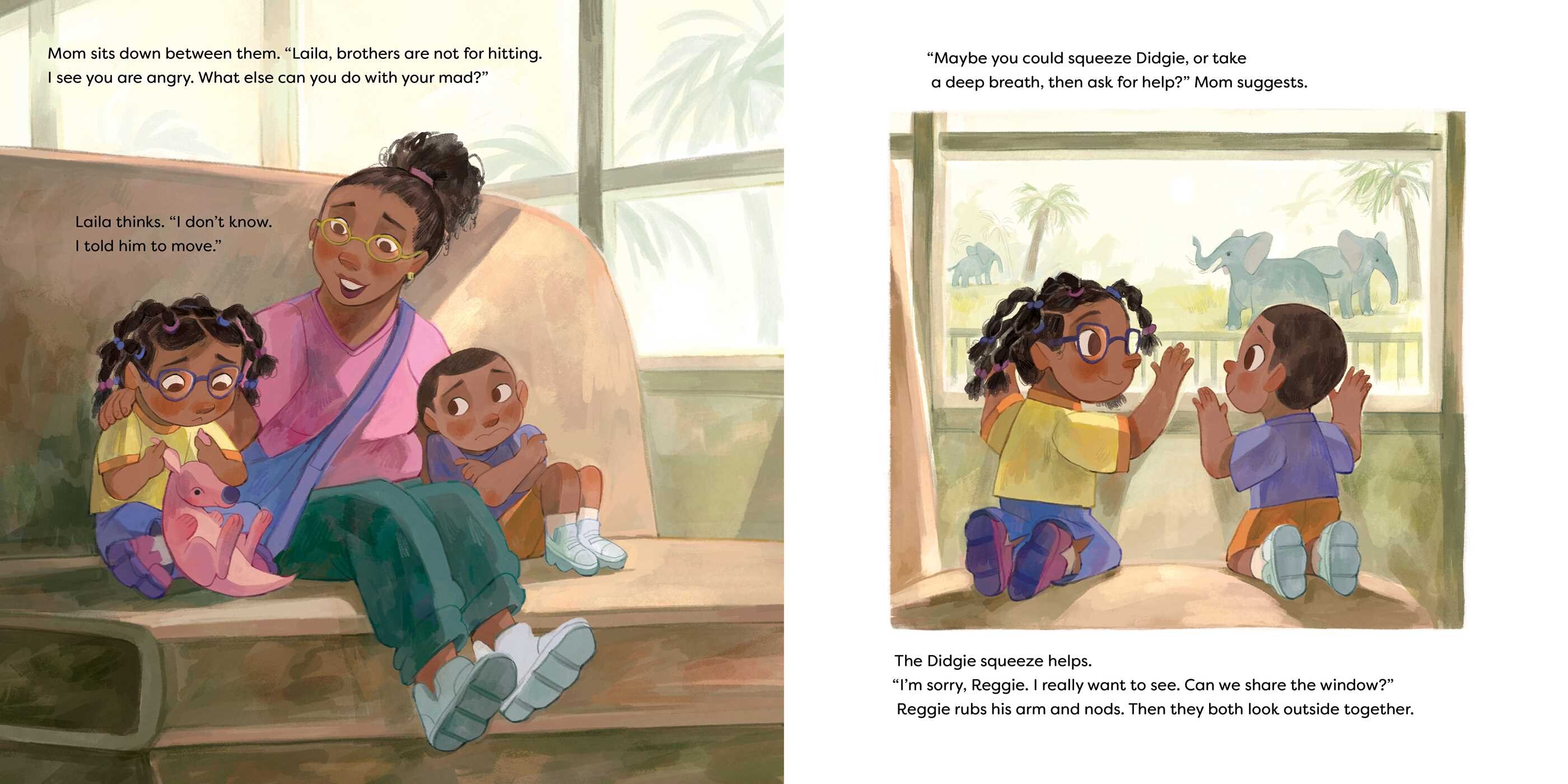 Brothers Are Not for Hitting (A Kind and Caring Kids Picture Book Series for Kids)