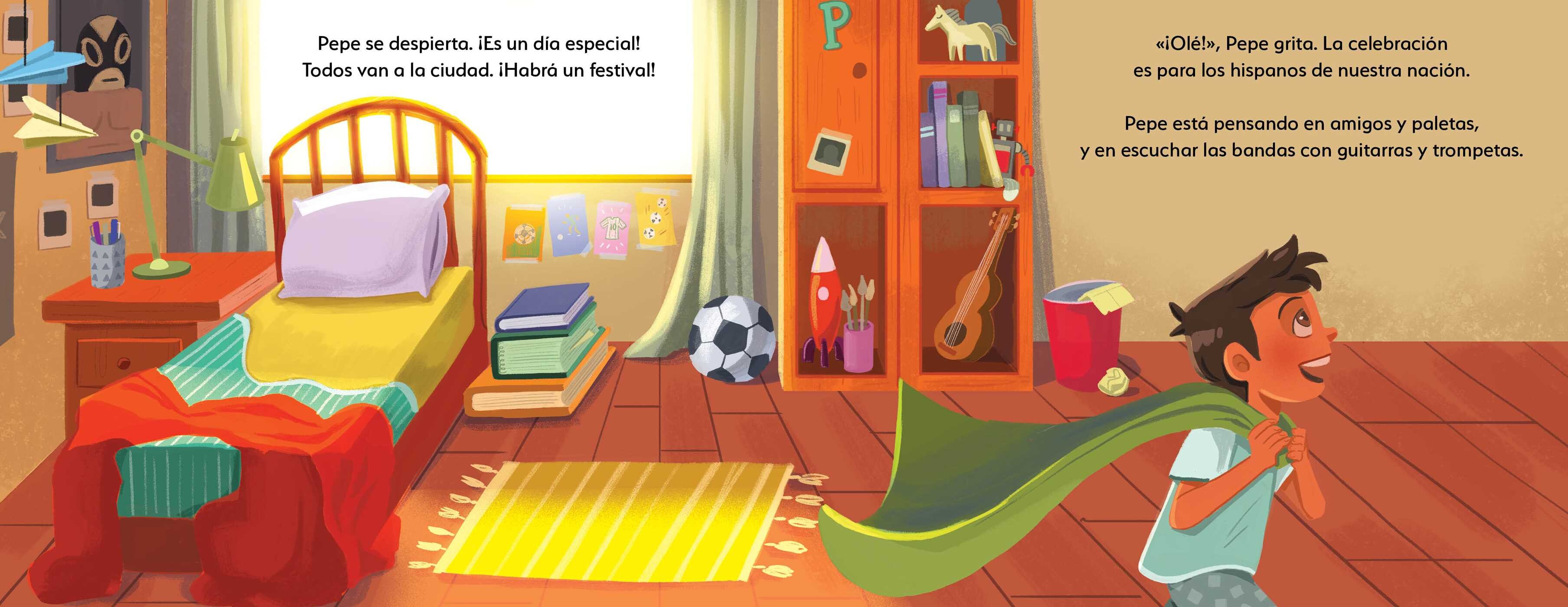 Pepe y el desfile (un libro ilustrado para niños sobre la celebración del Día de la Hispanidad) (Pepe and the Parade) (Spanish Edition)