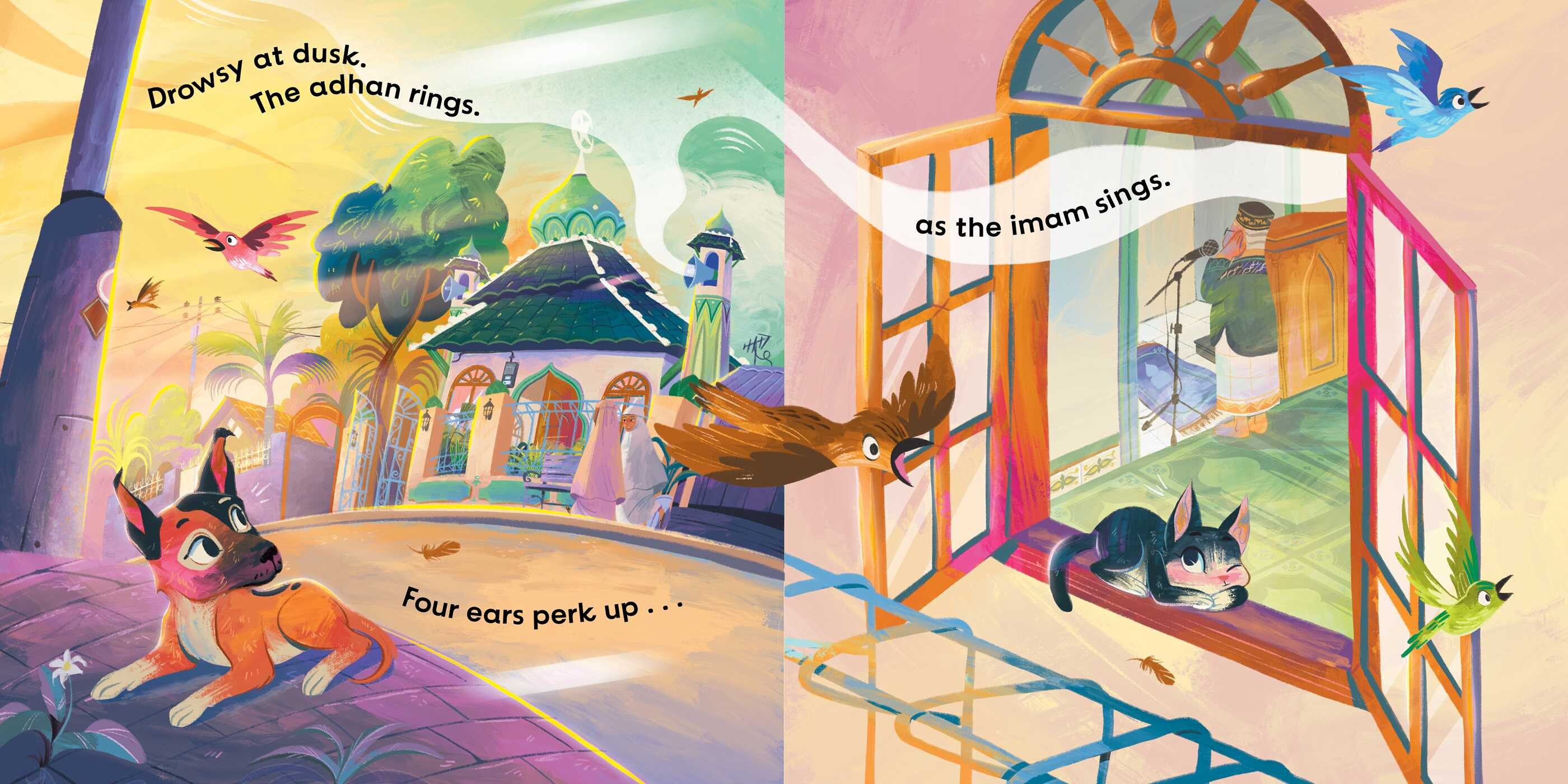 Street Puppy, Masjid Cat (A Friendship Picture Book for Kids)