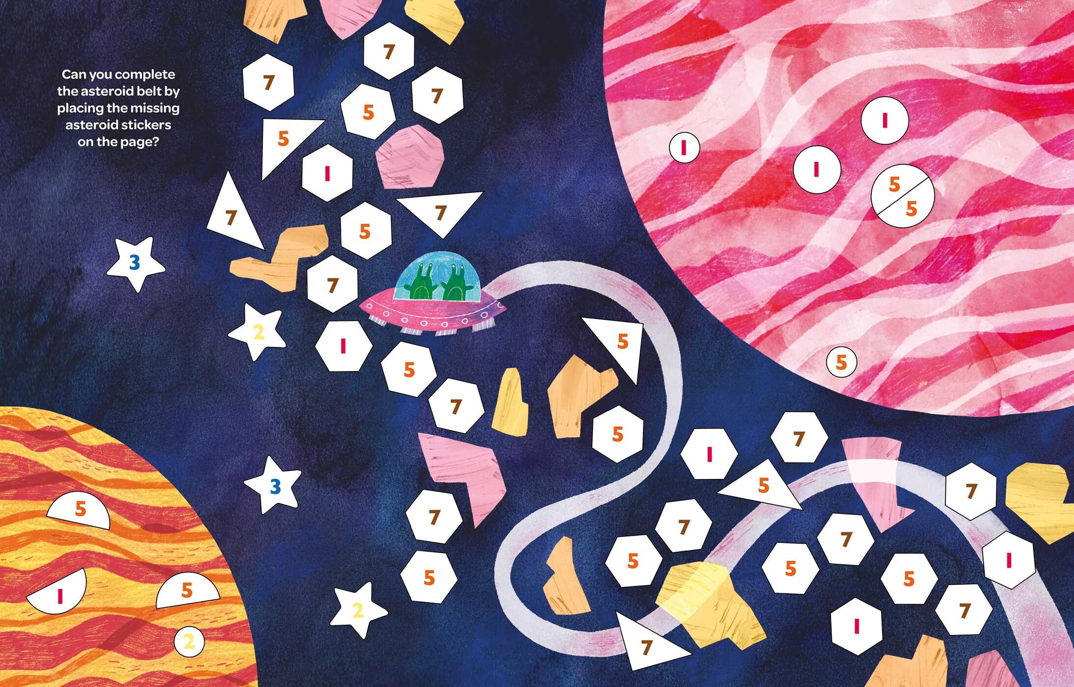 Crayola: Outer Space Sticker by Number (A Crayola Sticker Activity Book for Kids)