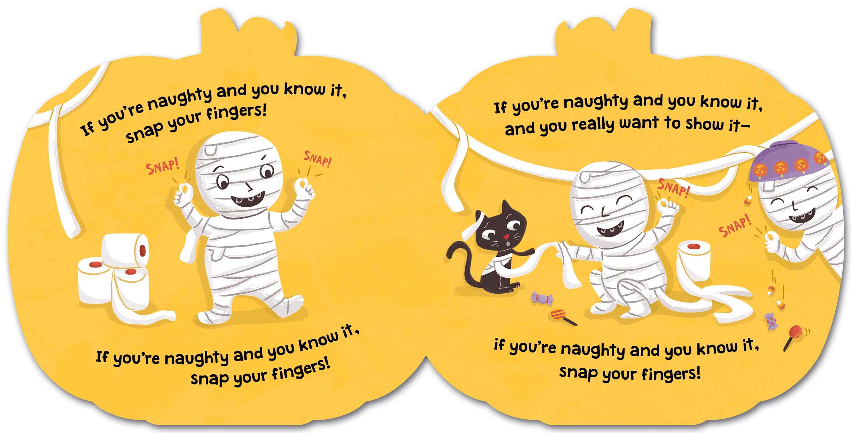 If You're Spooky and You Know It (A Pumpkin-Shaped Novelty Board Book for Toddlers)