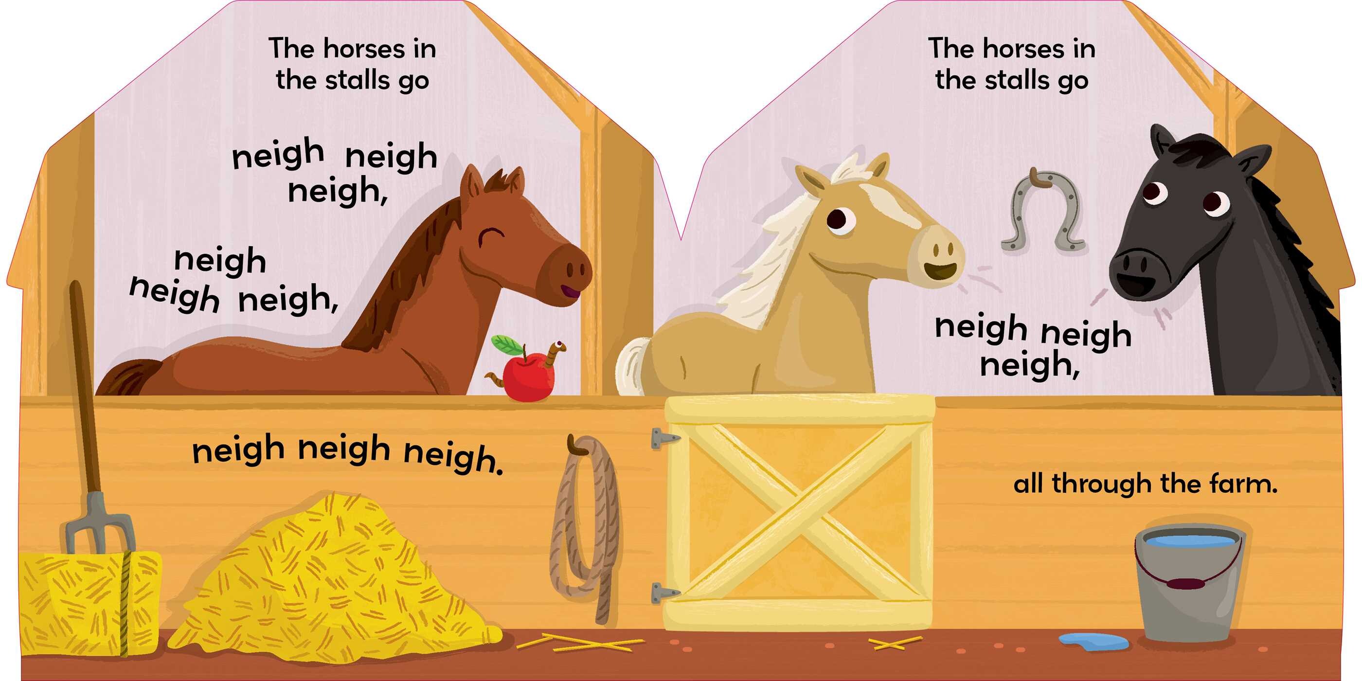 Chicks in the Barn (A Barn-Shaped Novelty Board Book for Toddlers)