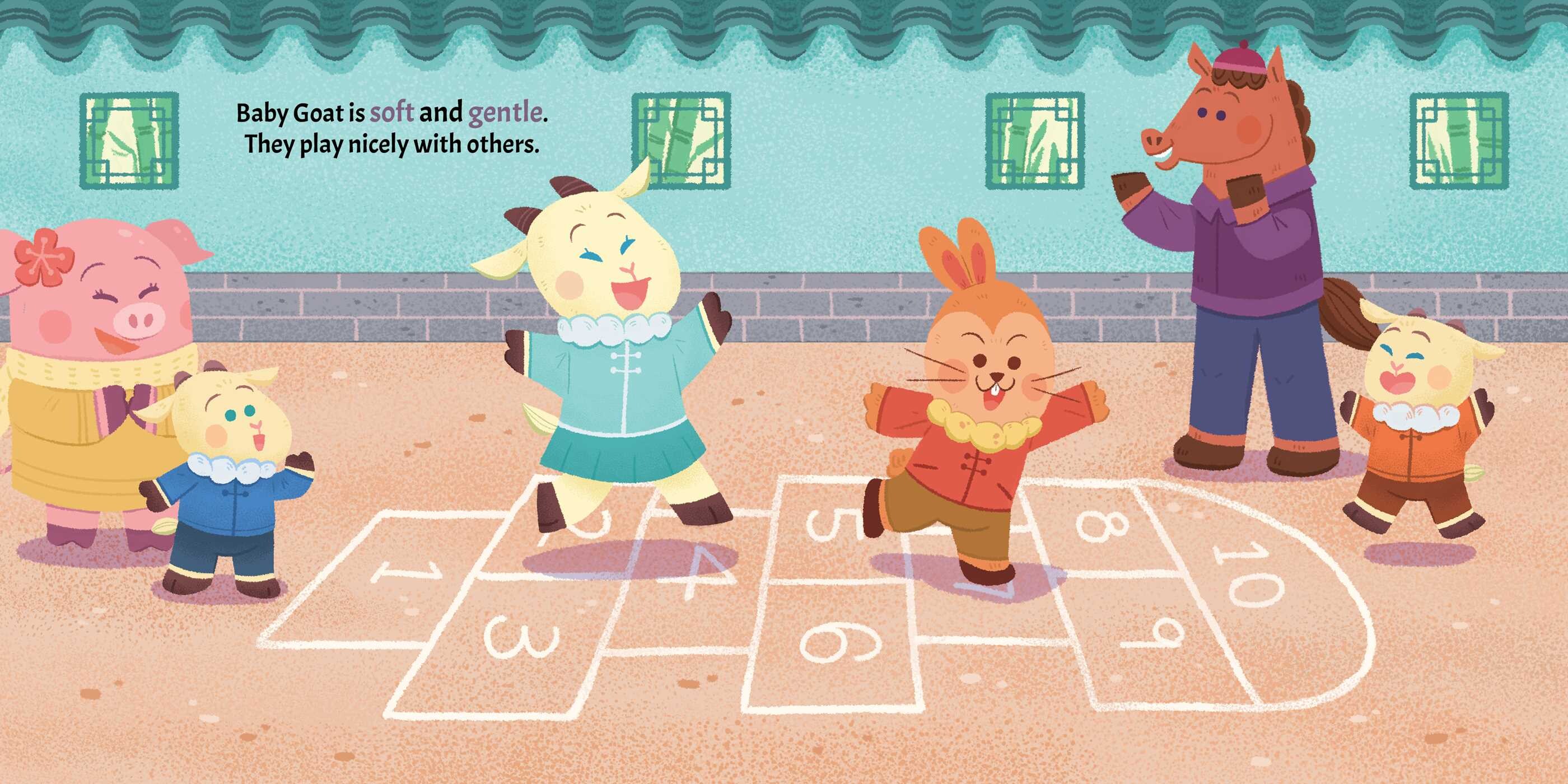 It's Your Year, Baby Goat (A Cute and Sturdy Zodiac Animal Board Book for Kids Ages 0-5)