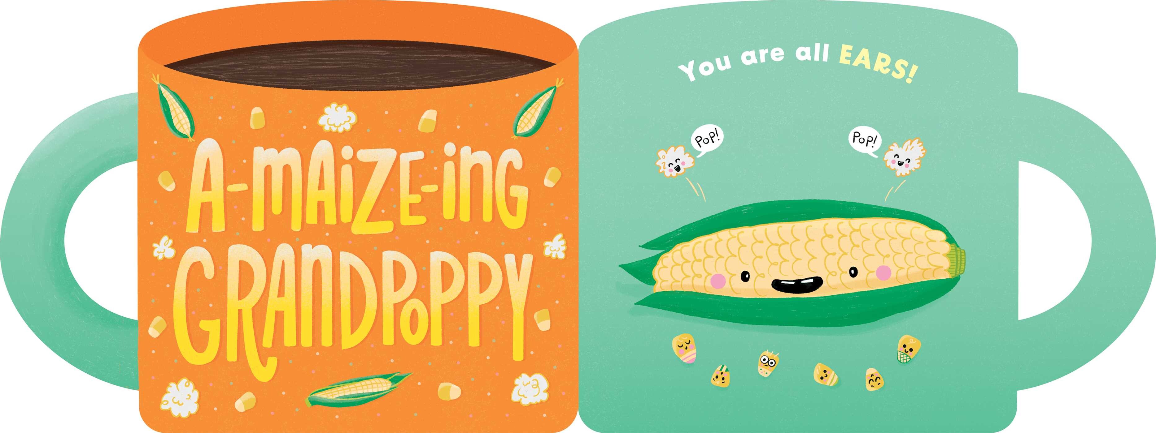 Grandest Grandpa (A Mugs & Kisses Shaped Board Book for Toddlers)
