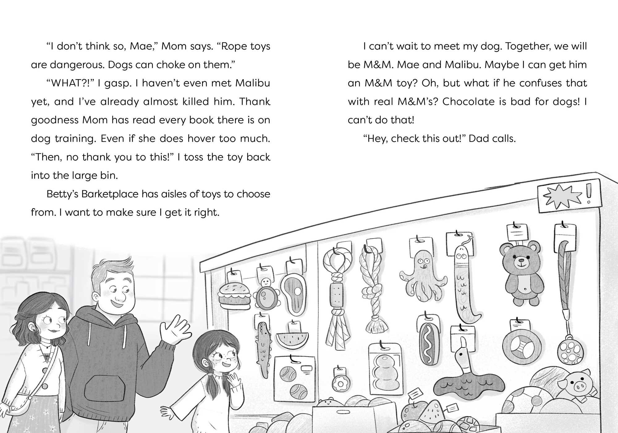 Mae and Malibu: The Dream Team (Mae and Malibu #1) (A Chapter Book Series About a Girl and Her Service Dog)