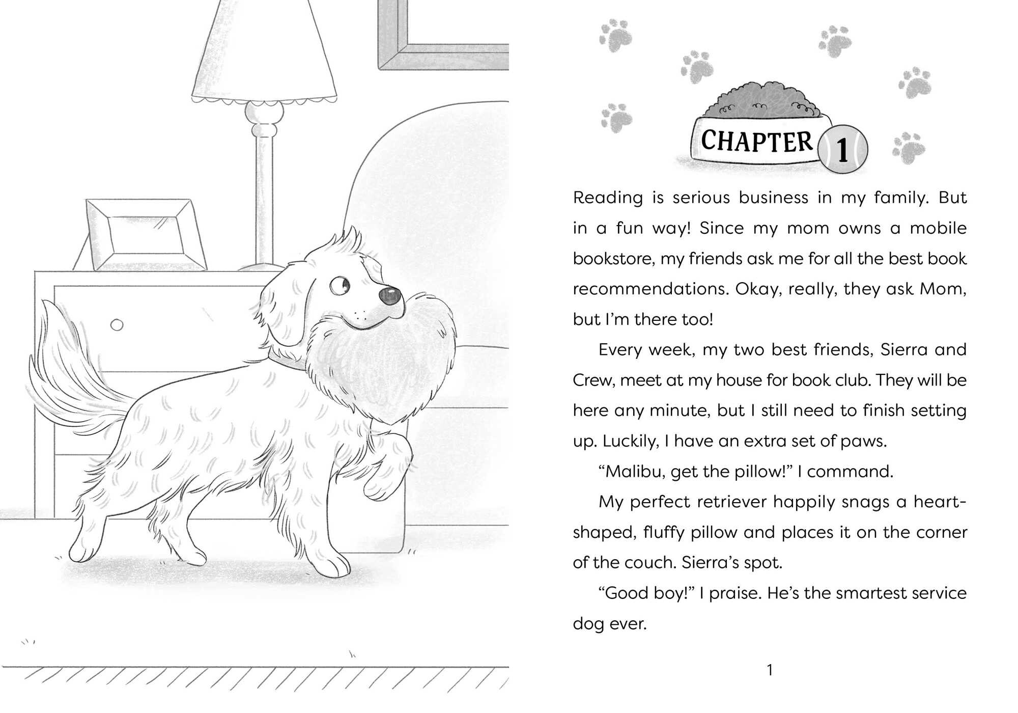 Mae & Malibu: Lil Chefs (Mae & Malibu #3)  (A Chapter Book Series About a Girl and Her Service Dog)
