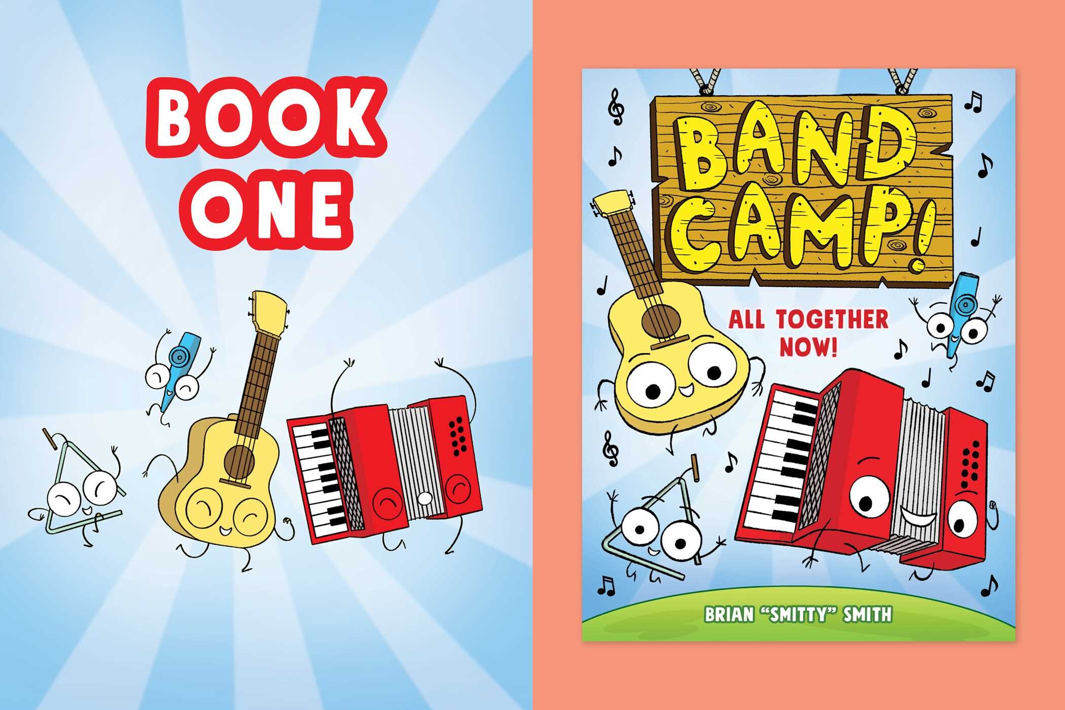 Band Camp! 4 books in 1! (A Little Bee Graphic Novel Series for Kids)