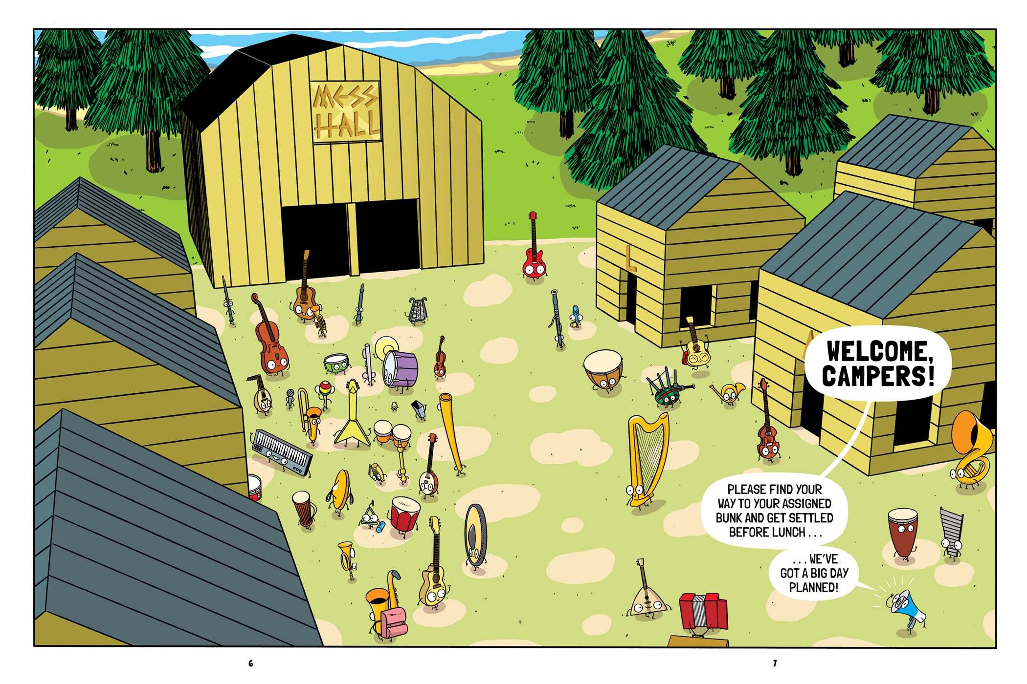 Band Camp! 4 books in 1! (A Little Bee Graphic Novel Series for Kids)