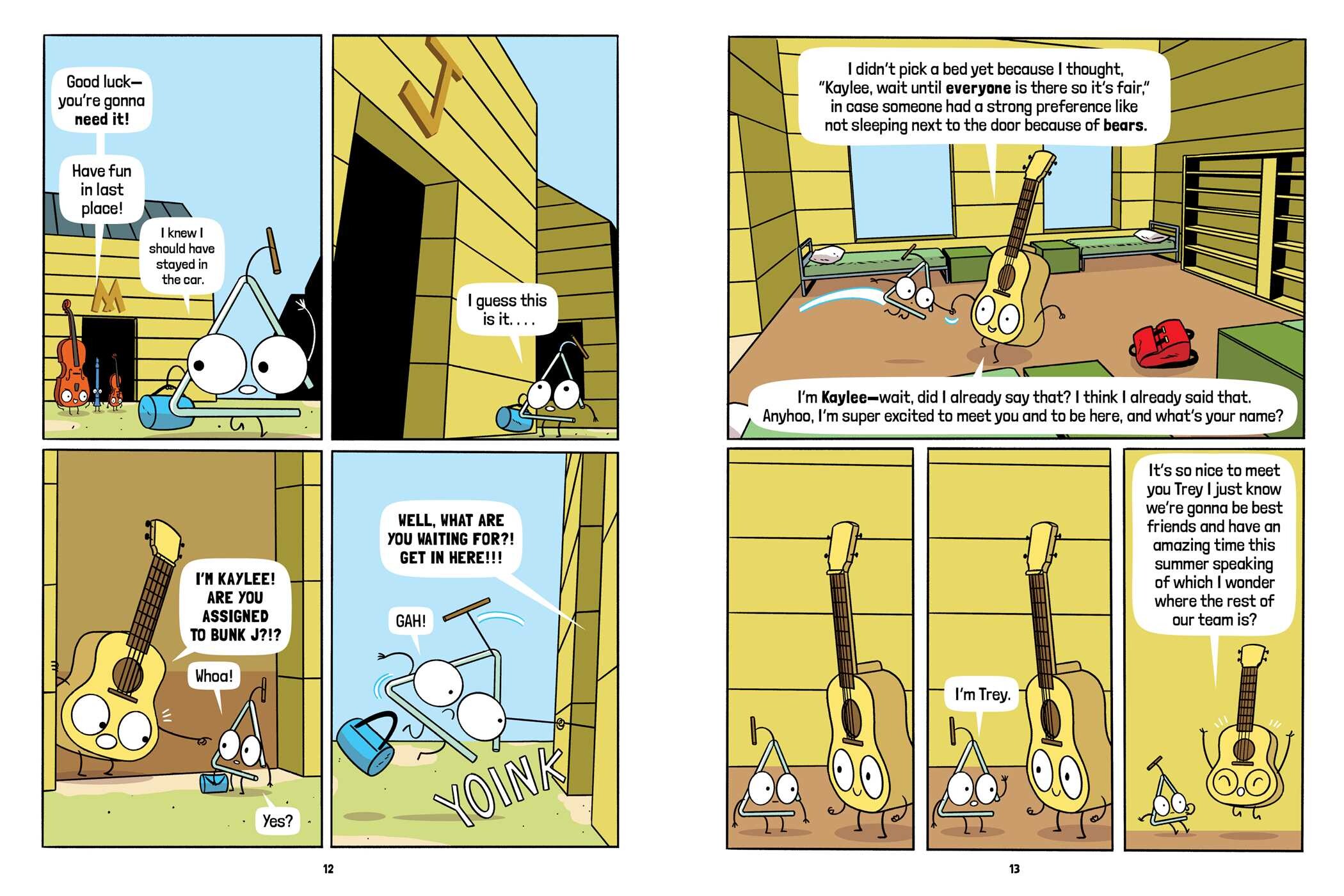 Band Camp! 4 books in 1! (A Little Bee Graphic Novel Series for Kids)