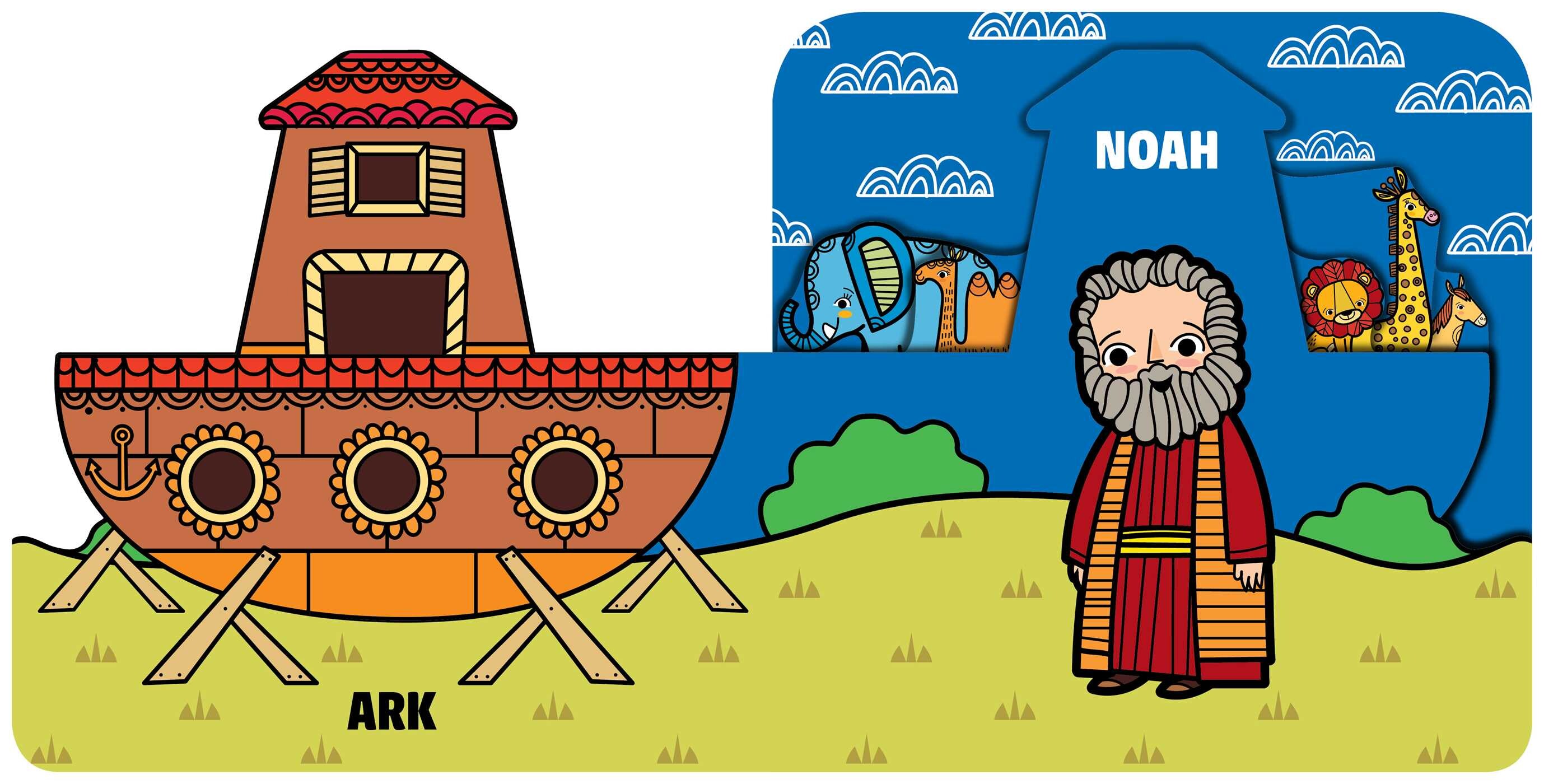 Baby's First Noah's Ark (A Boat-Shaped Novelty Board Book for Toddlers)