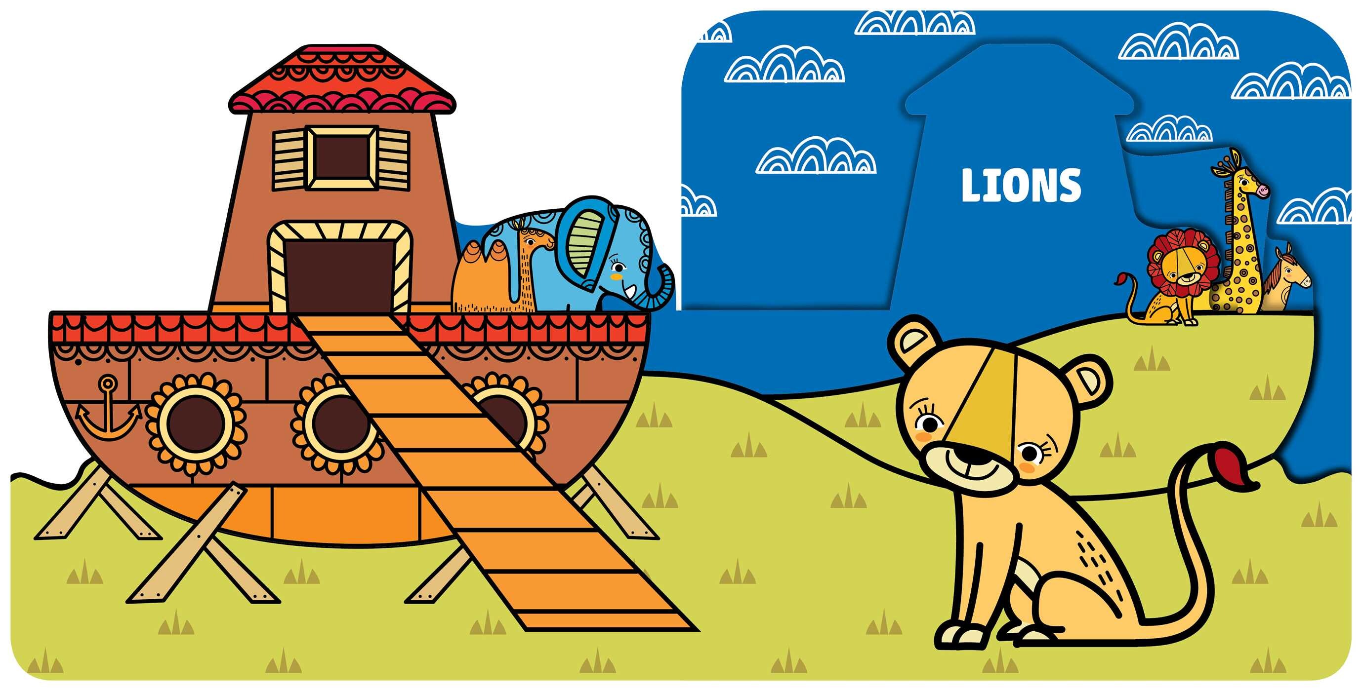 Baby's First Noah's Ark (A Boat-Shaped Novelty Board Book for Toddlers)