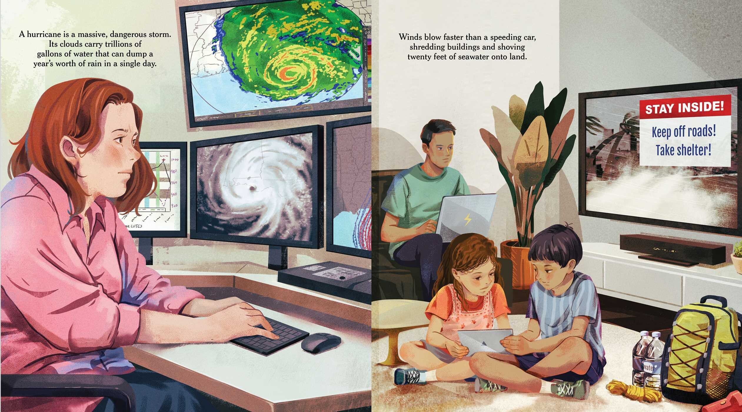 Before It Was a Hurricane (A Nonfiction Earth Science Picture Book with Double Gatefold for Kids)