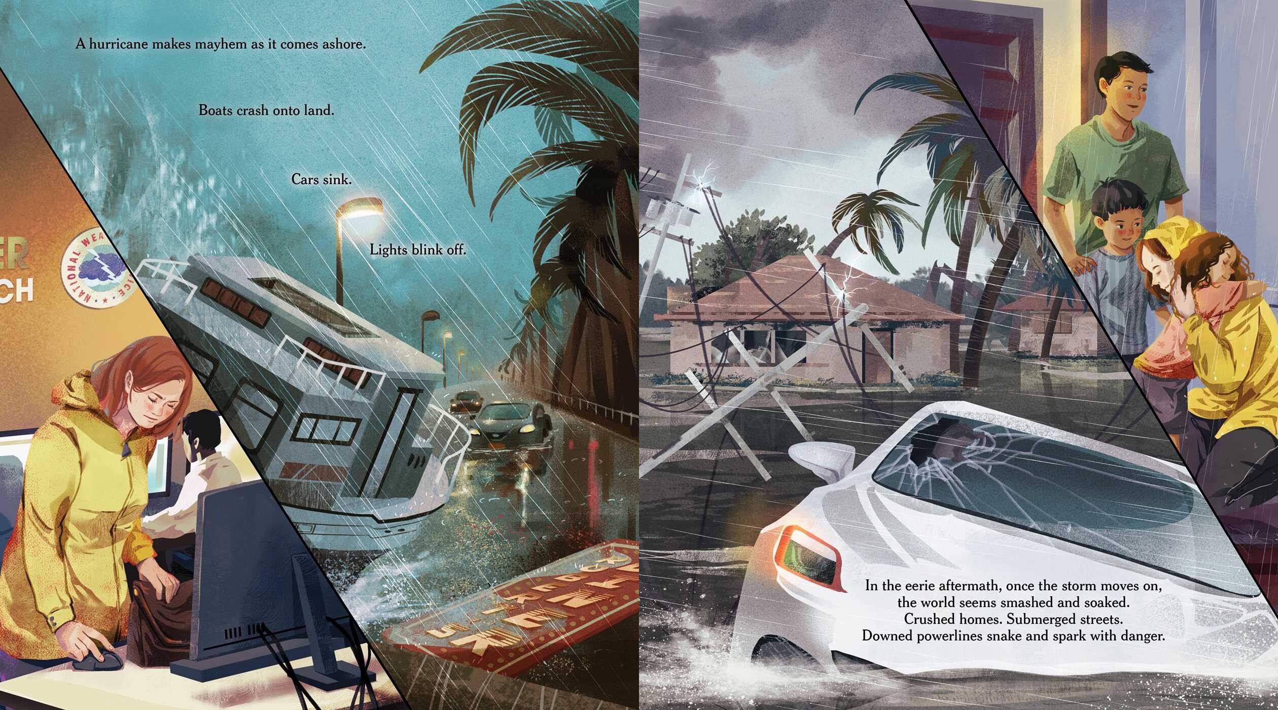 Before It Was a Hurricane (A Nonfiction Earth Science Picture Book with Double Gatefold for Kids)