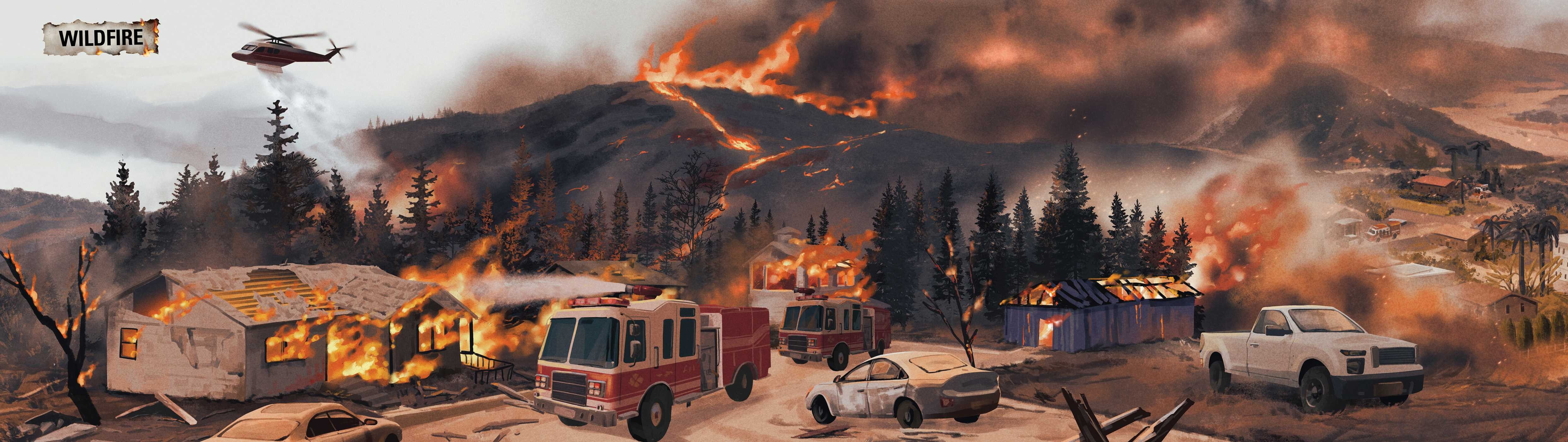 Before It Was a Wildfire (A Nonfiction Earth Science Picture Book with Double Gatefold for Kids)