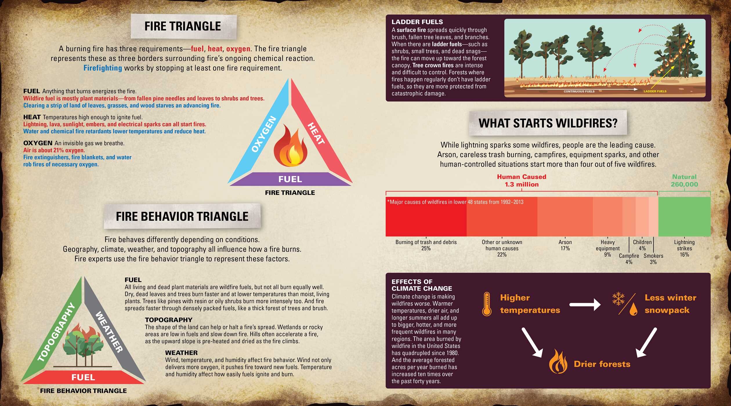 Before It Was a Wildfire (A Nonfiction Earth Science Picture Book with Double Gatefold for Kids)