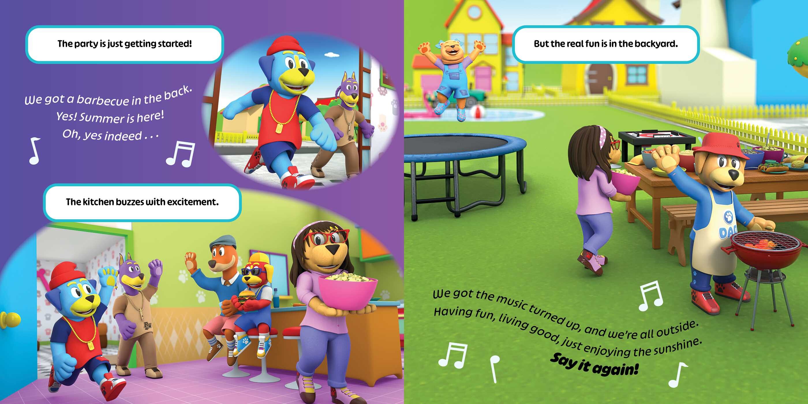 Snoop Dogg's Doggyland: Family Barbecue (A Snoop Dogg Doggyland Cased Board Book for Kids)