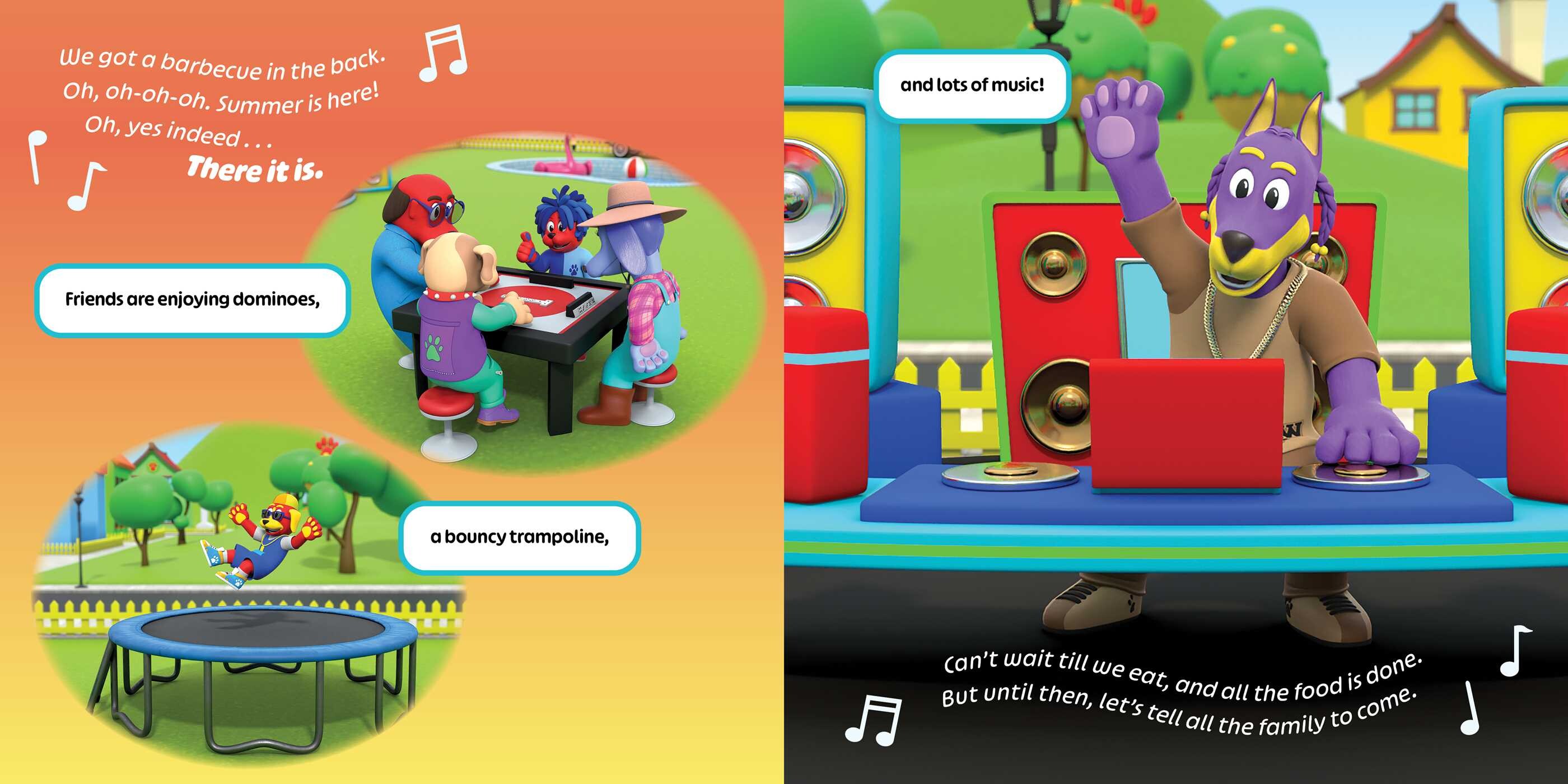 Snoop Dogg's Doggyland: Family Barbecue (A Snoop Dogg Doggyland Cased Board Book for Kids)