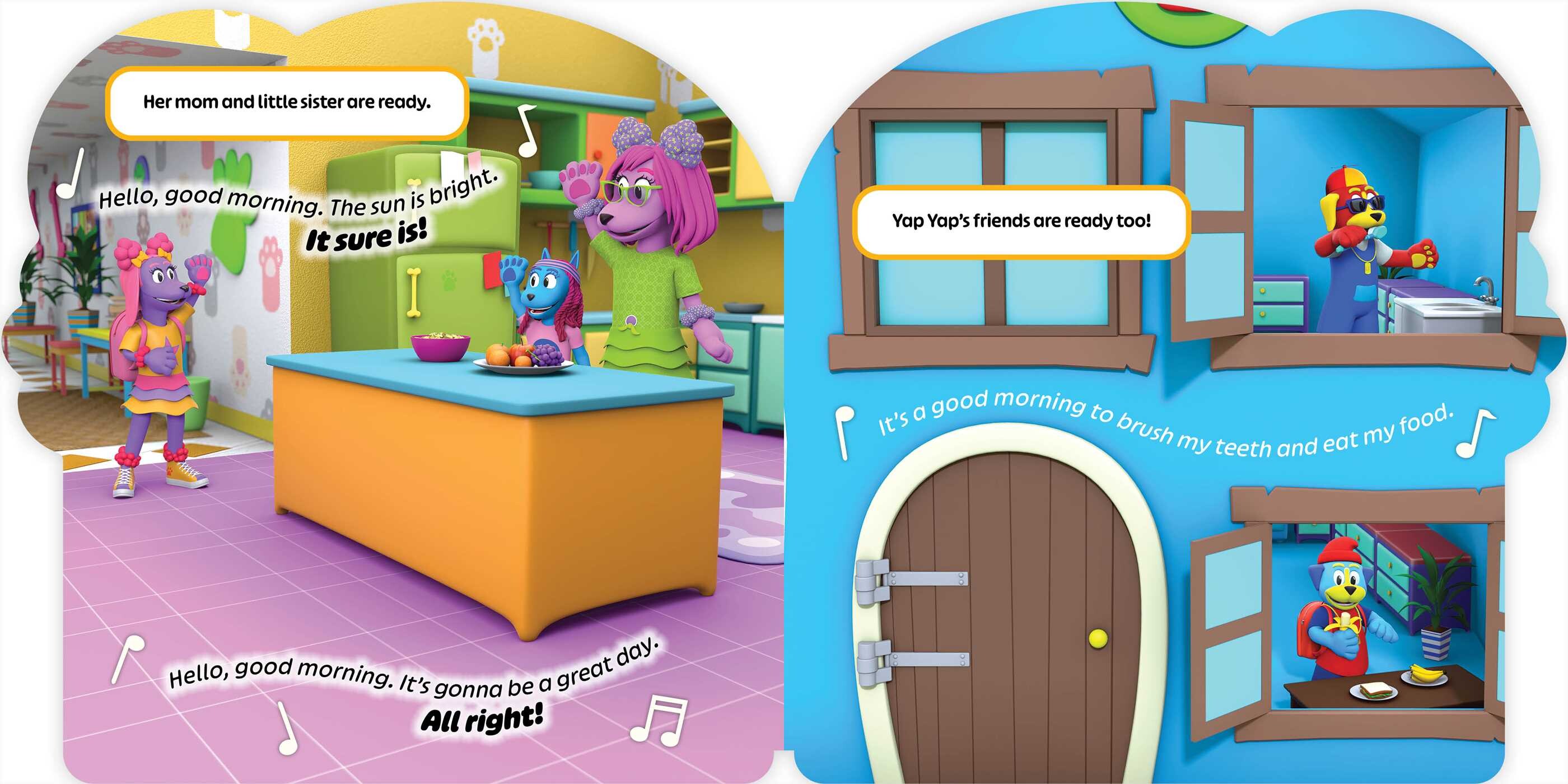Snoop Dogg's Doggyland: Hello, Good Morning!  (A Doggyland Shaped Board Book Great Gift for Kids)