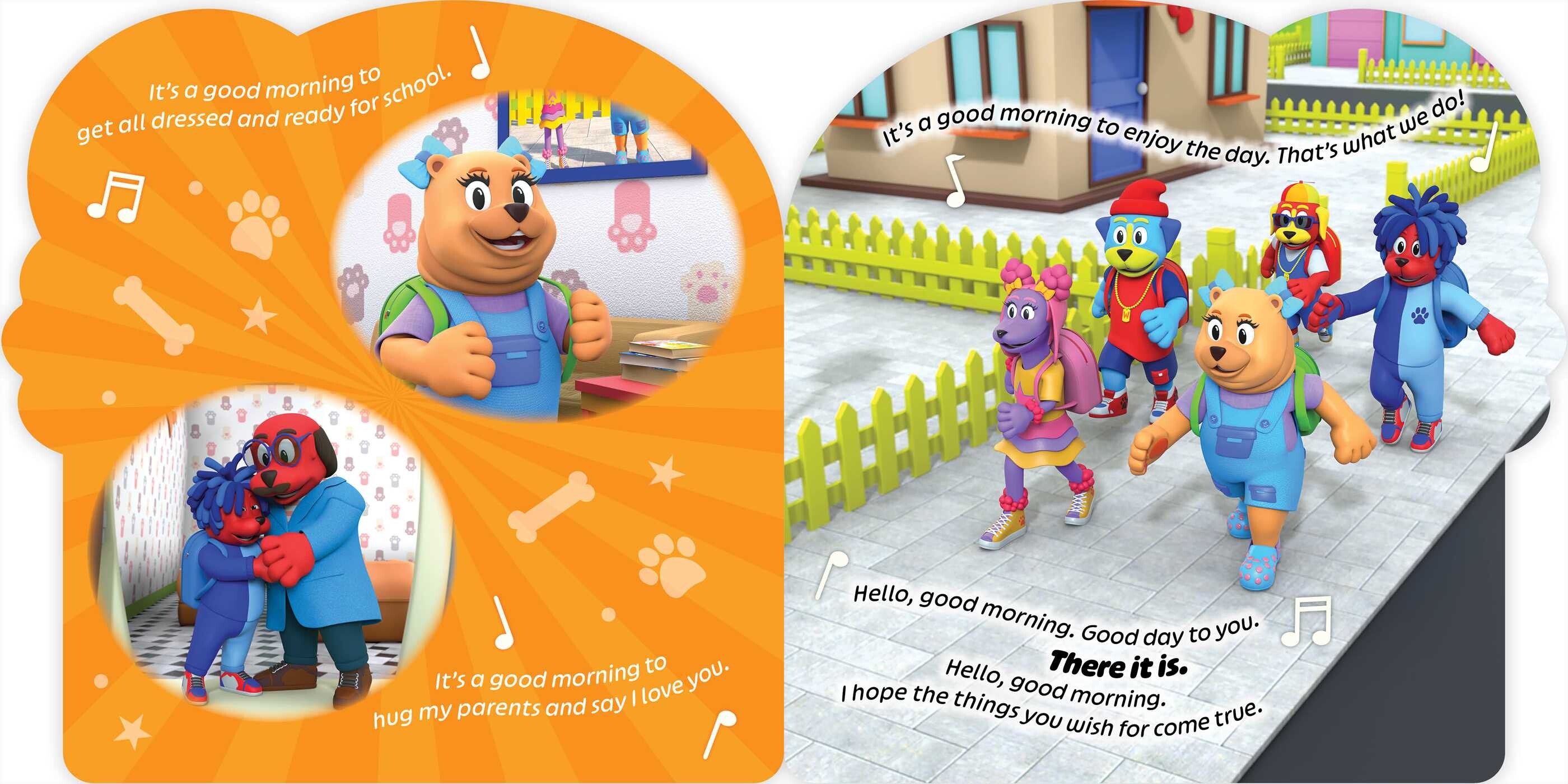 Snoop Dogg's Doggyland: Hello, Good Morning!  (A Doggyland Shaped Board Book Great Gift for Kids)