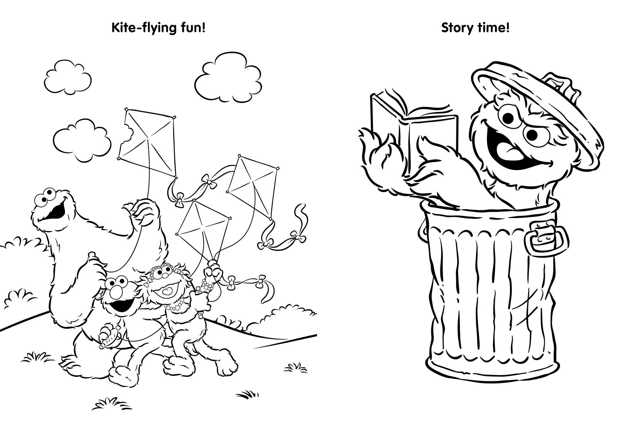 Sesame Street: My First Big Book of Coloring (A Sesame Street Jumbo Coloring Book for Toddlers and Preschoolers Featuring Elmo, Cookie Monster, Abby Cadabby, and More)