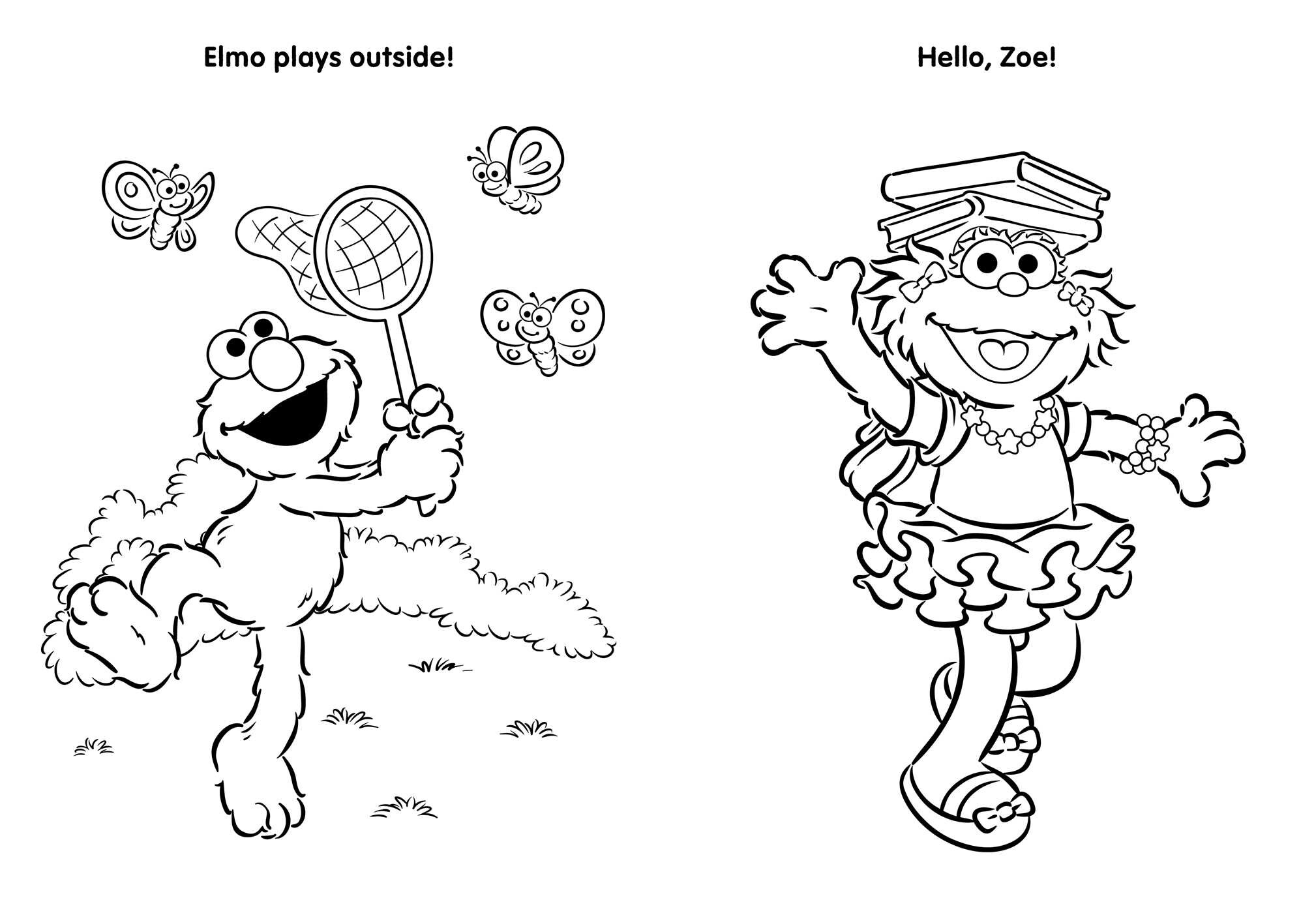Sesame Street: My First Big Book of Coloring (A Sesame Street Jumbo Coloring Book for Toddlers and Preschoolers Featuring Elmo, Cookie Monster, Abby Cadabby, and More)