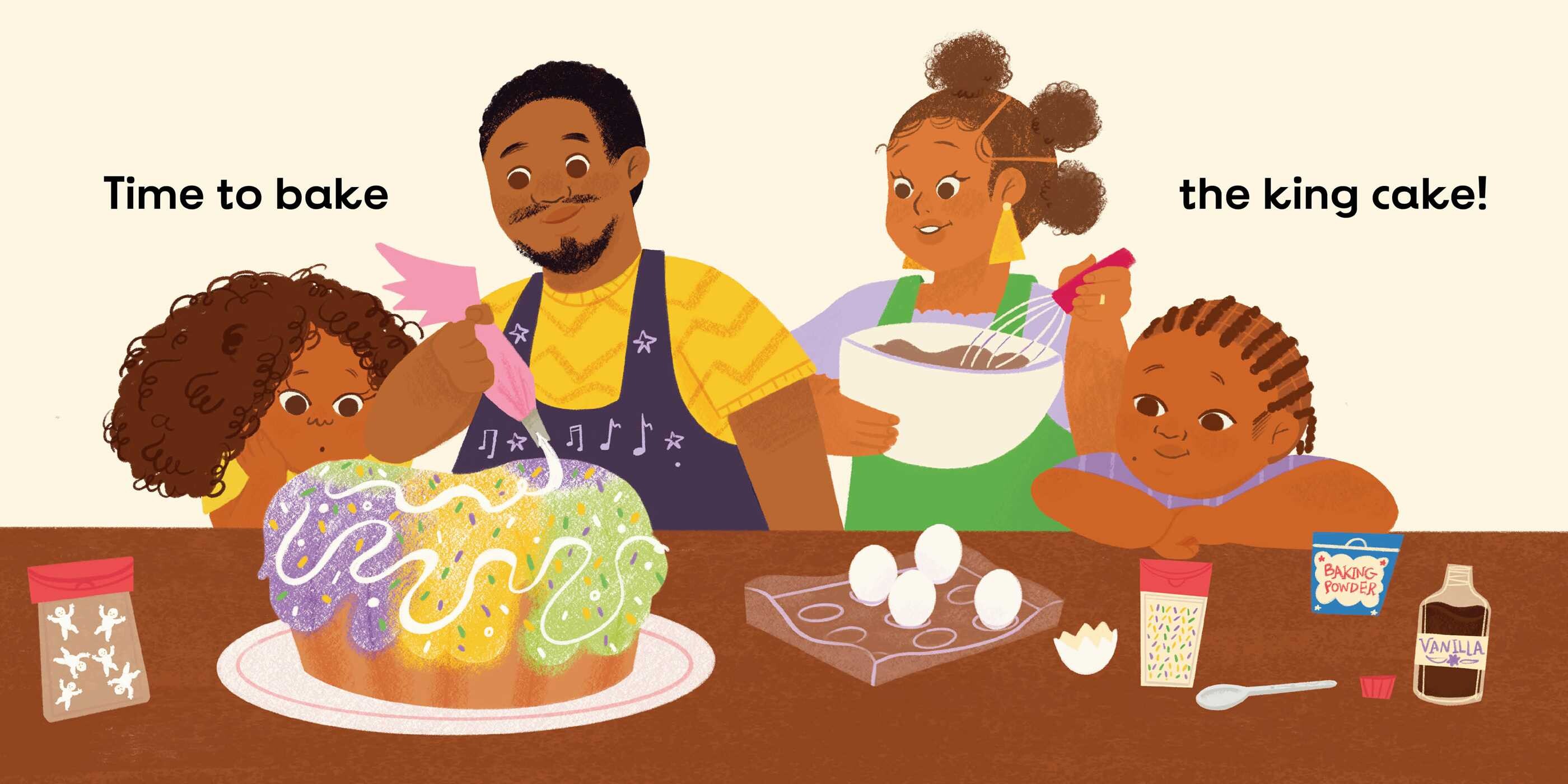 Hurrah for Mardi Gras (An Our Neighborhood Series Board Book for Toddlers Celebrating Carnival Traditions)