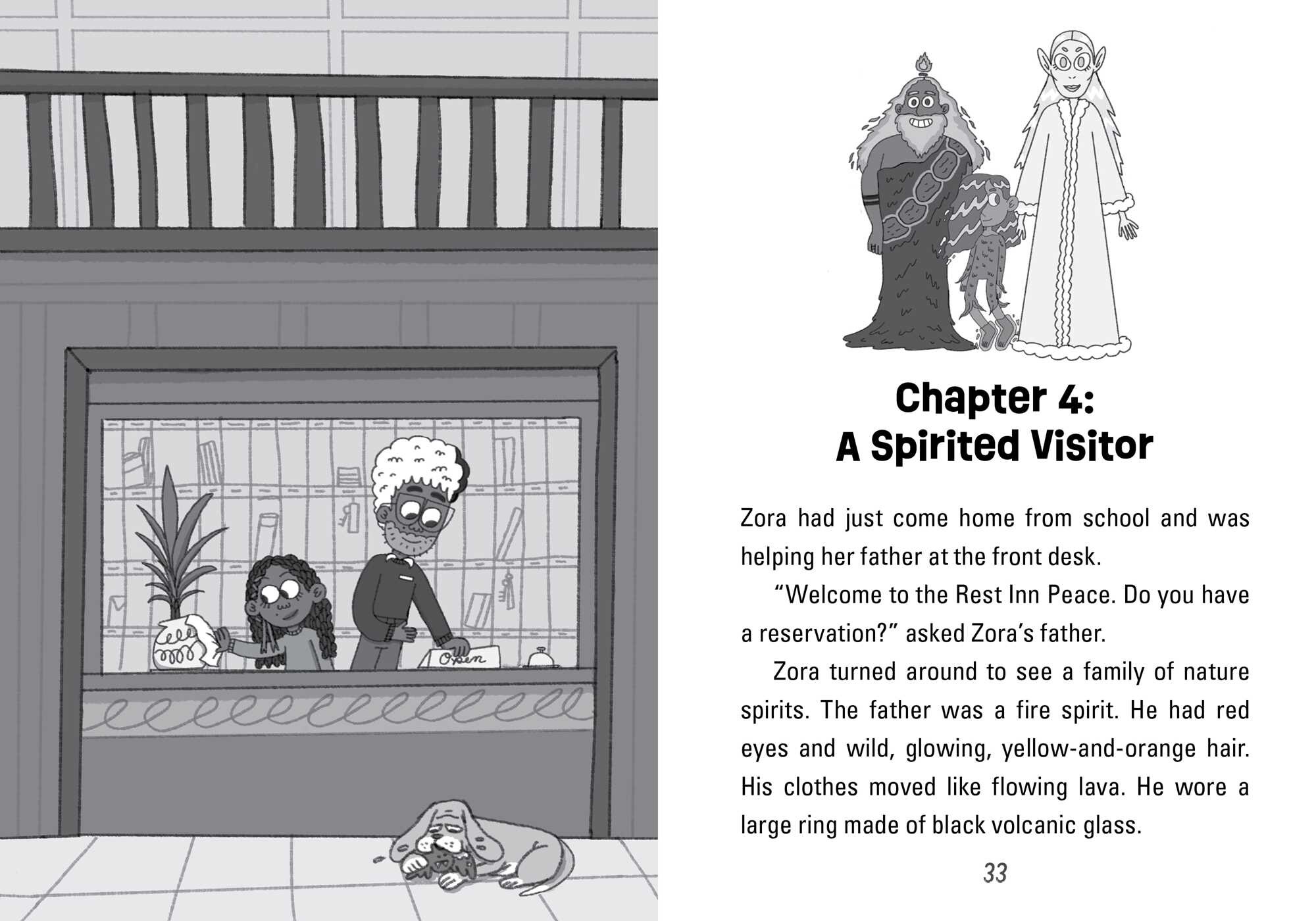 Zora's Ghost Hotel: A New Haunting (Zora's Ghost Hotel #1) (A Funny, Supernatural Chapter Book Series about Magical New Friends for Kids Ages 6-8)