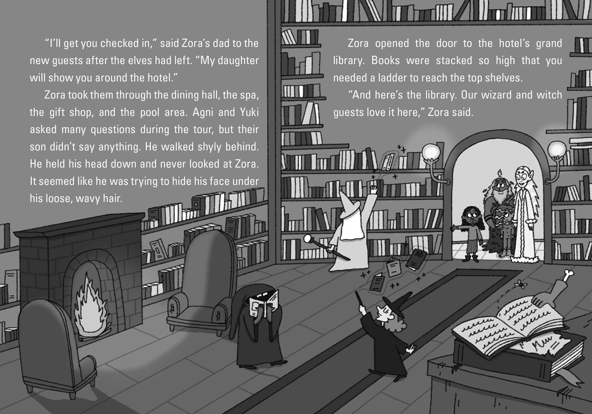 Zora's Ghost Hotel: A New Haunting (Zora's Ghost Hotel #1) (A Funny, Supernatural Chapter Book Series about Magical New Friends for Kids Ages 6-8)